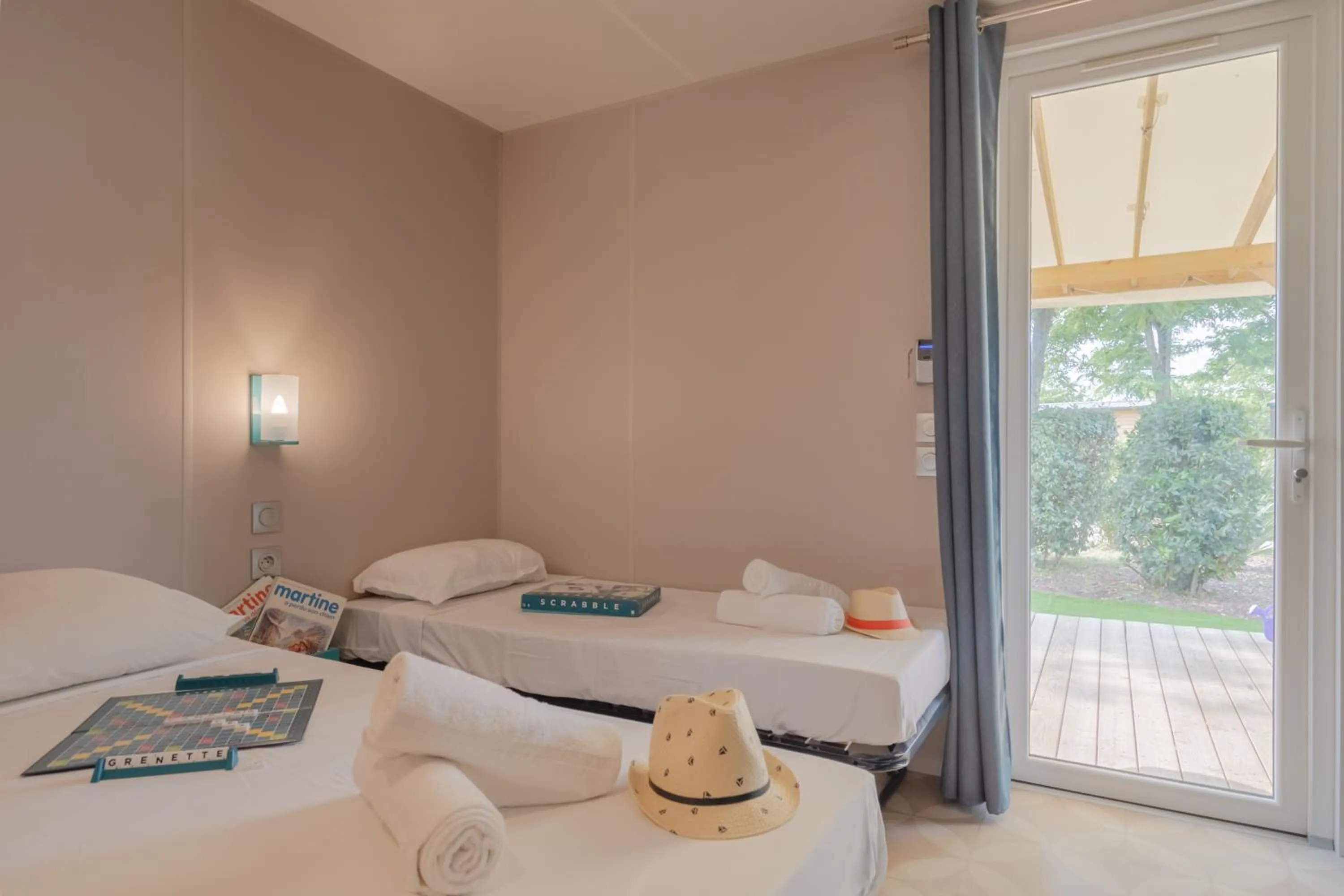 Bedroom in Camping Les Grenettes