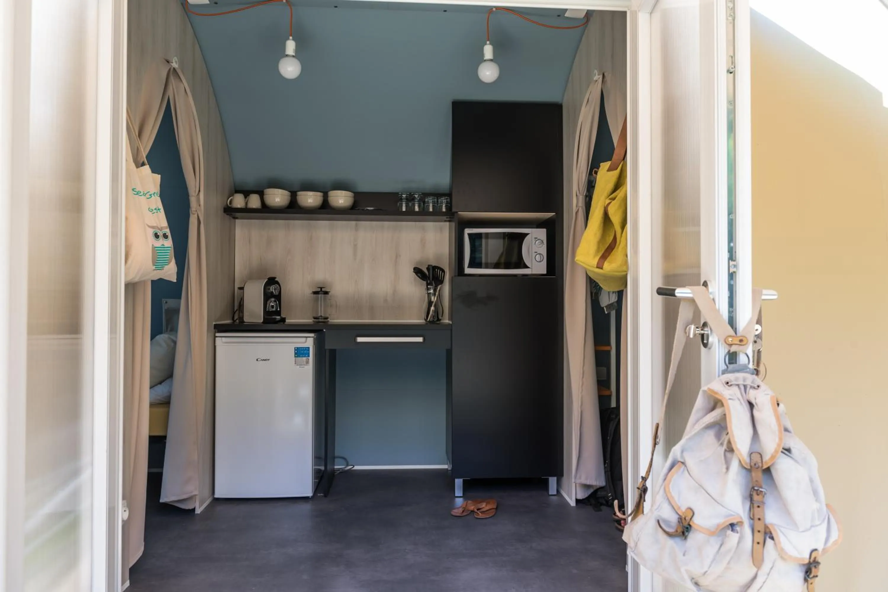 Kitchen or kitchenette in Camping Les Grenettes