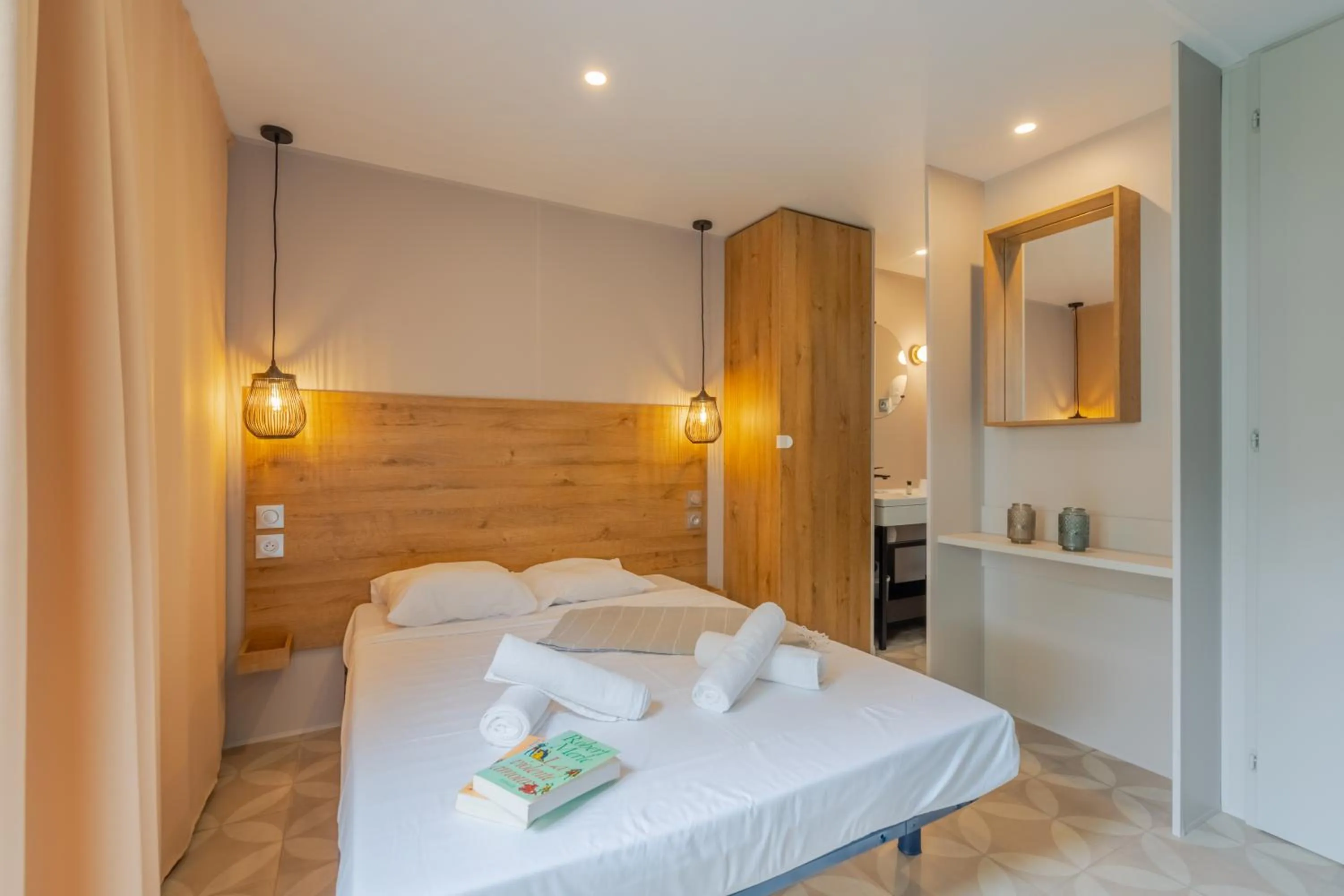 Bedroom in Camping Les Grenettes