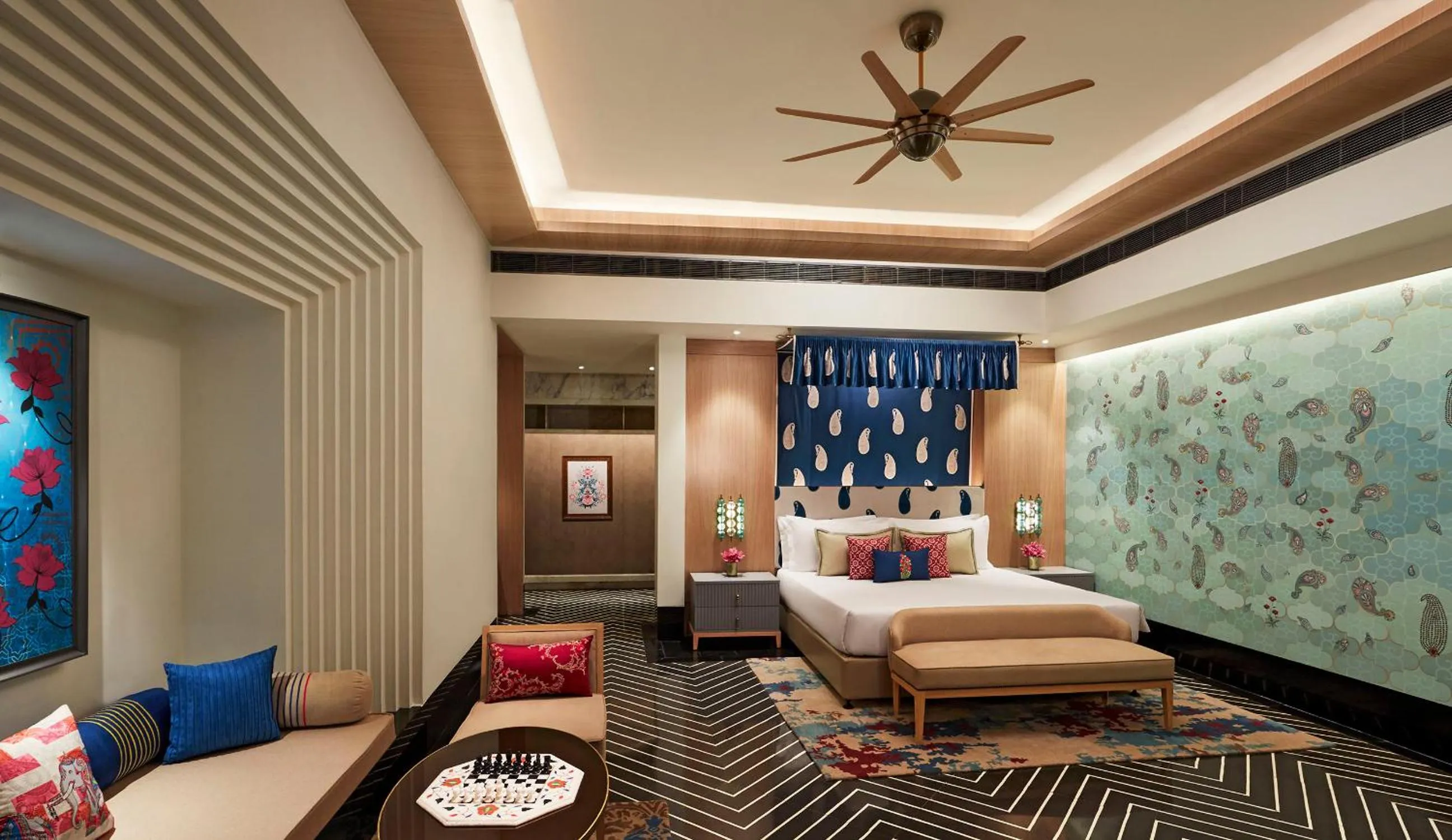 Bed in Taj Devi Ratn Resort & Spa, Jaipur