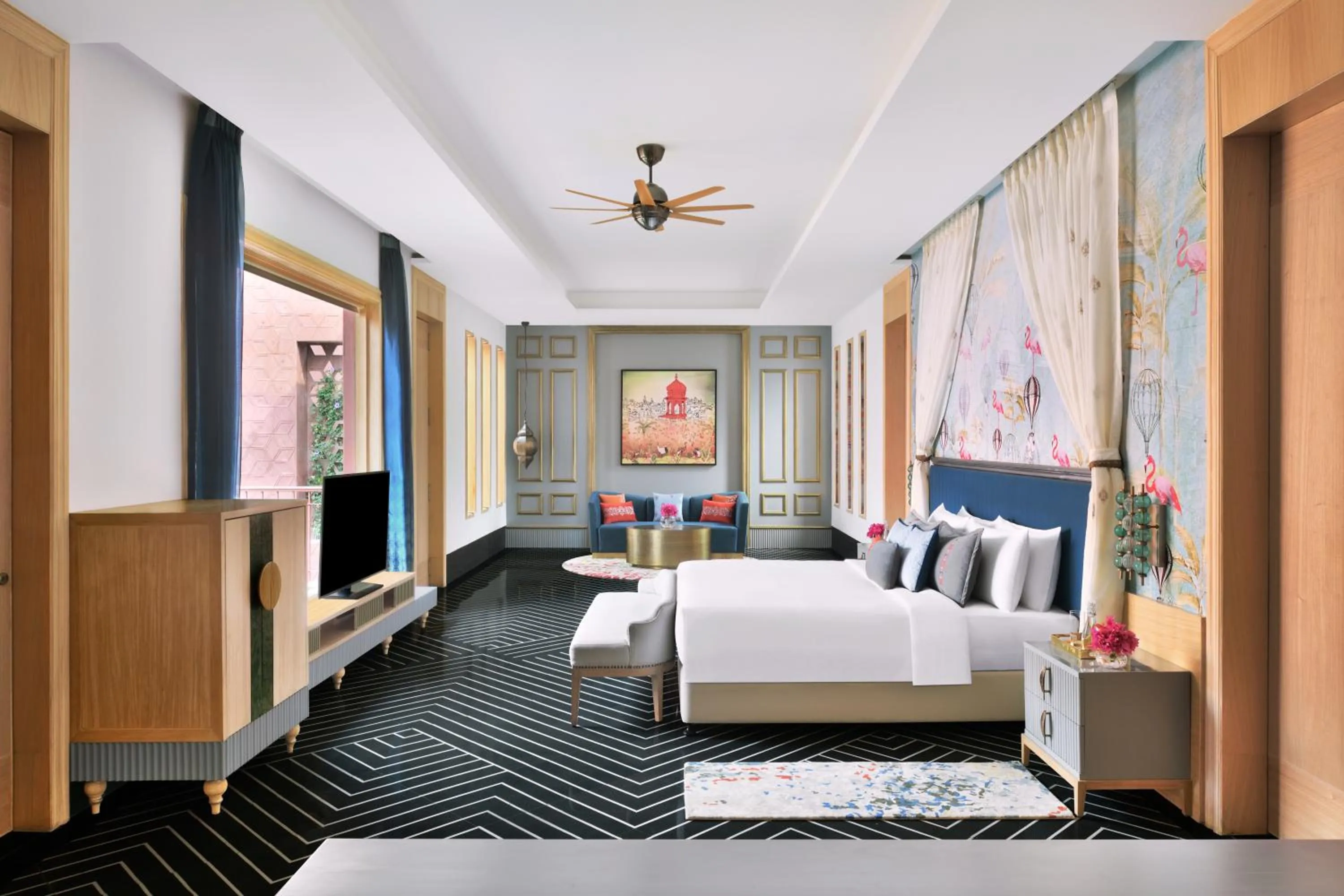 Bedroom, Bed in Taj Devi Ratn Resort & Spa, Jaipur