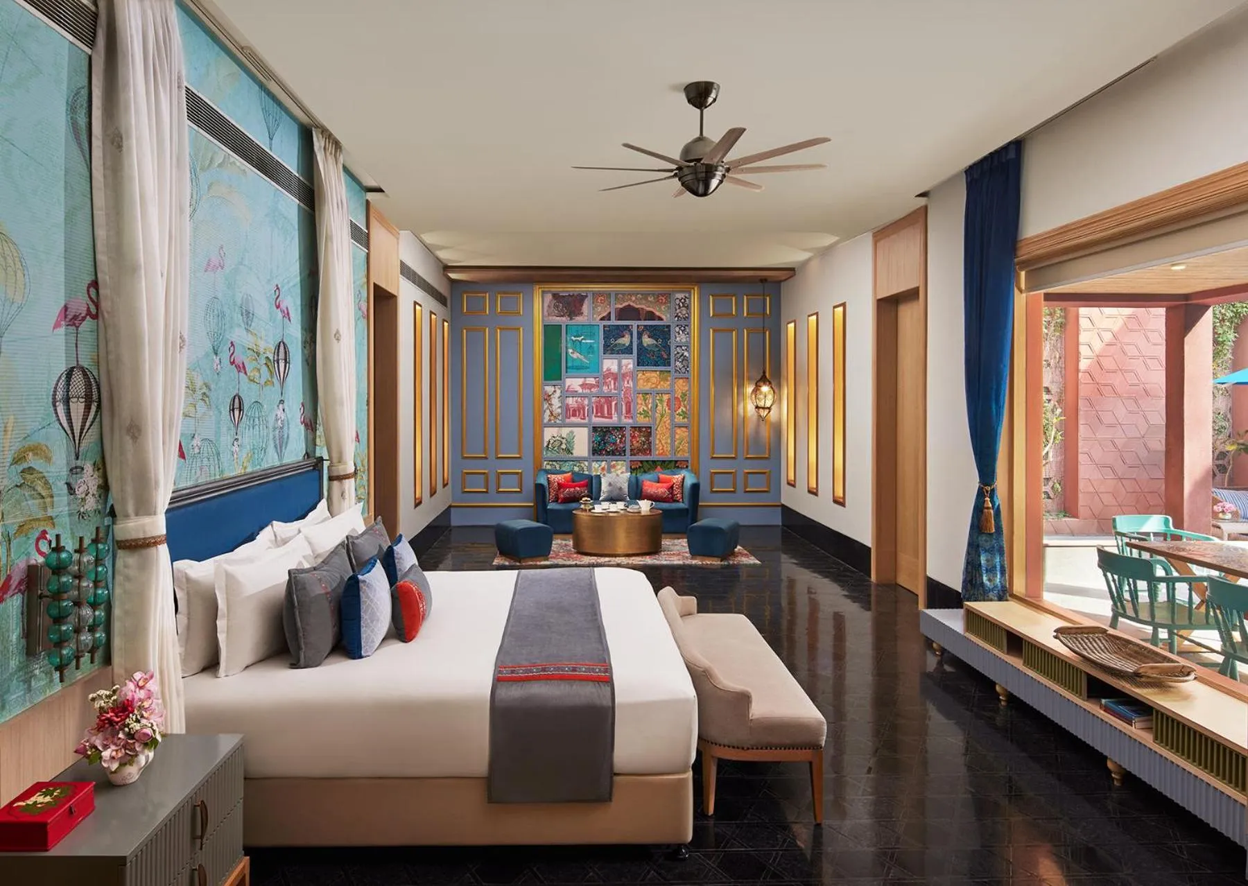 Bedroom, Bed in Taj Devi Ratn Resort & Spa, Jaipur