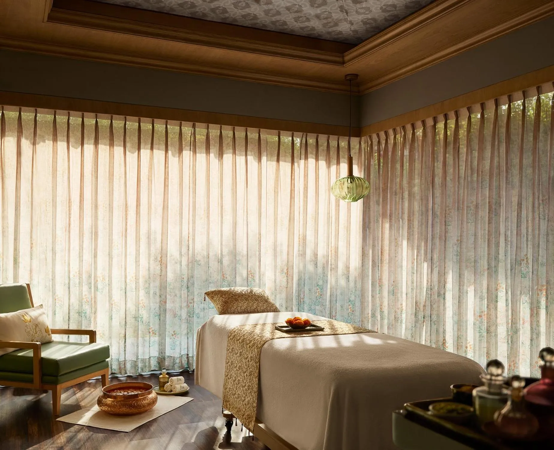 Spa and wellness centre/facilities, Bed in Taj Devi Ratn Resort & Spa, Jaipur