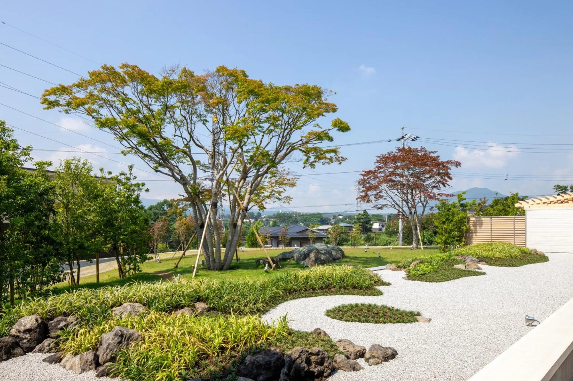 Garden in Fujikawaguchiko Resort Hotel