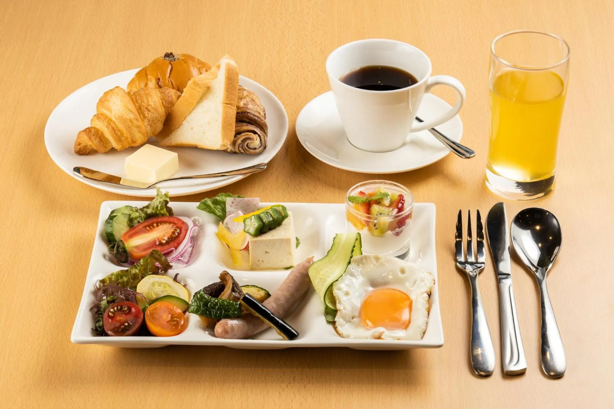 Breakfast in Fujikawaguchiko Resort Hotel