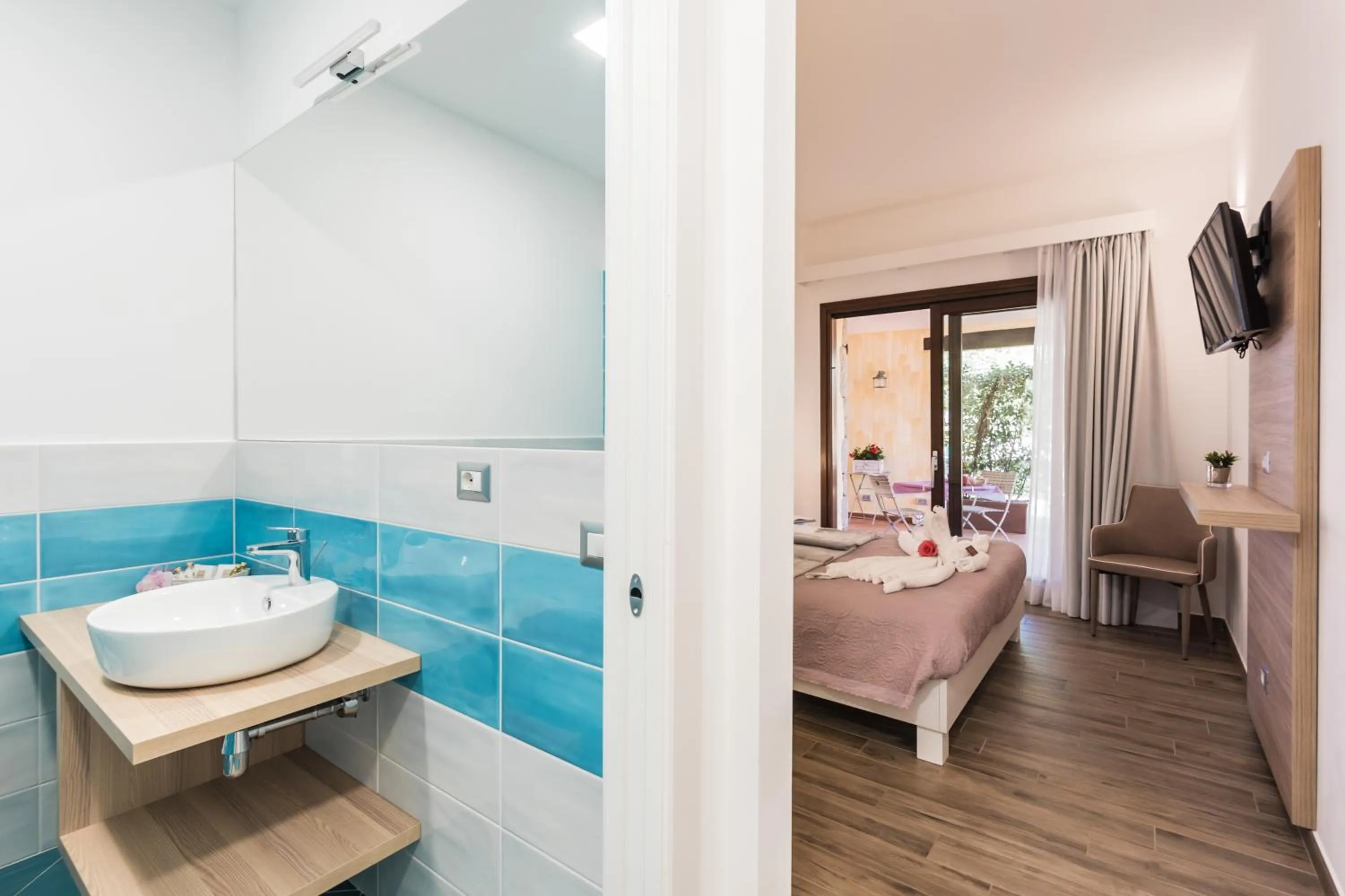 Bed in Relais del Borgo- Domo