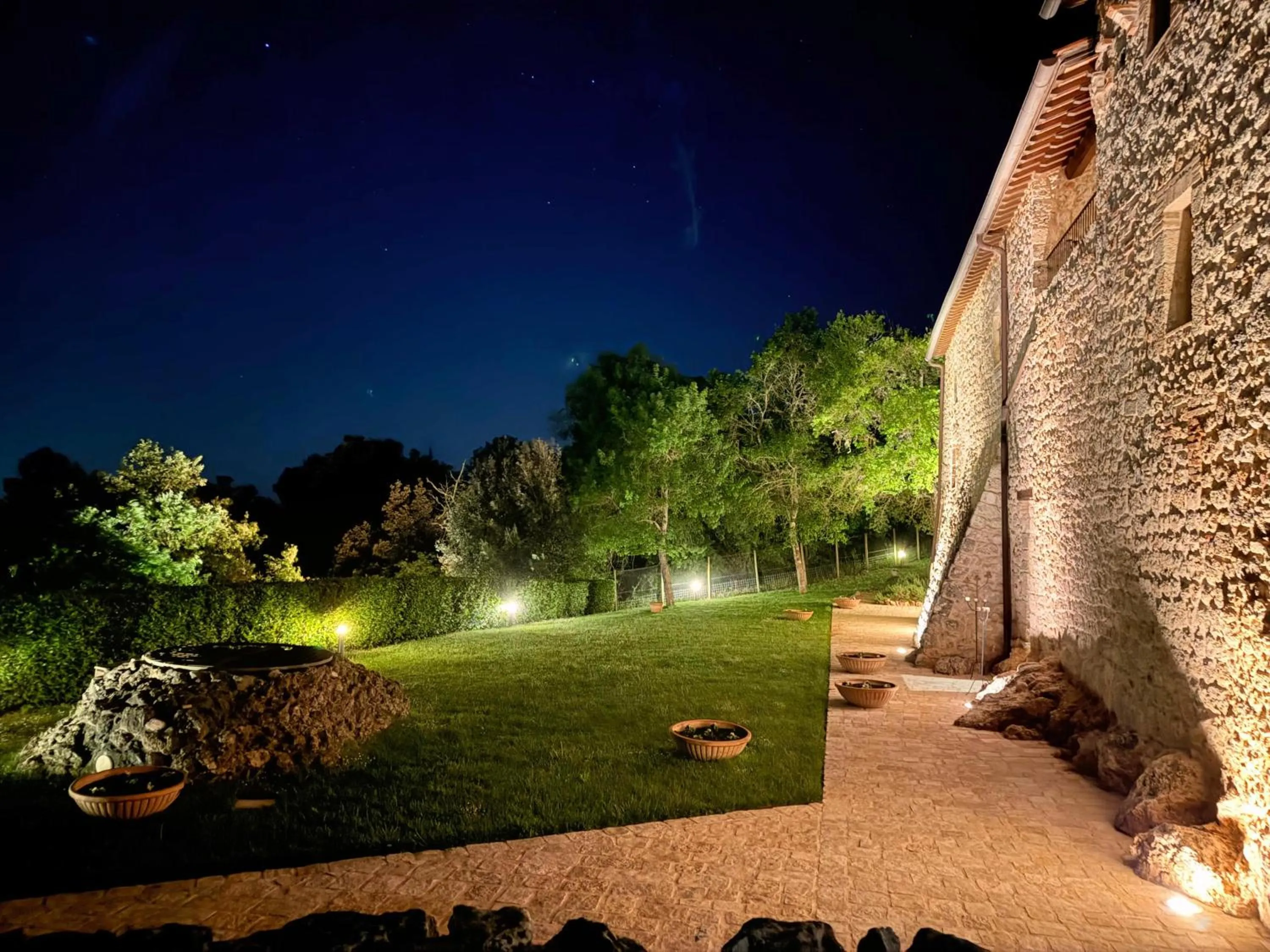 Garden in Relais La Costa Historical Residence