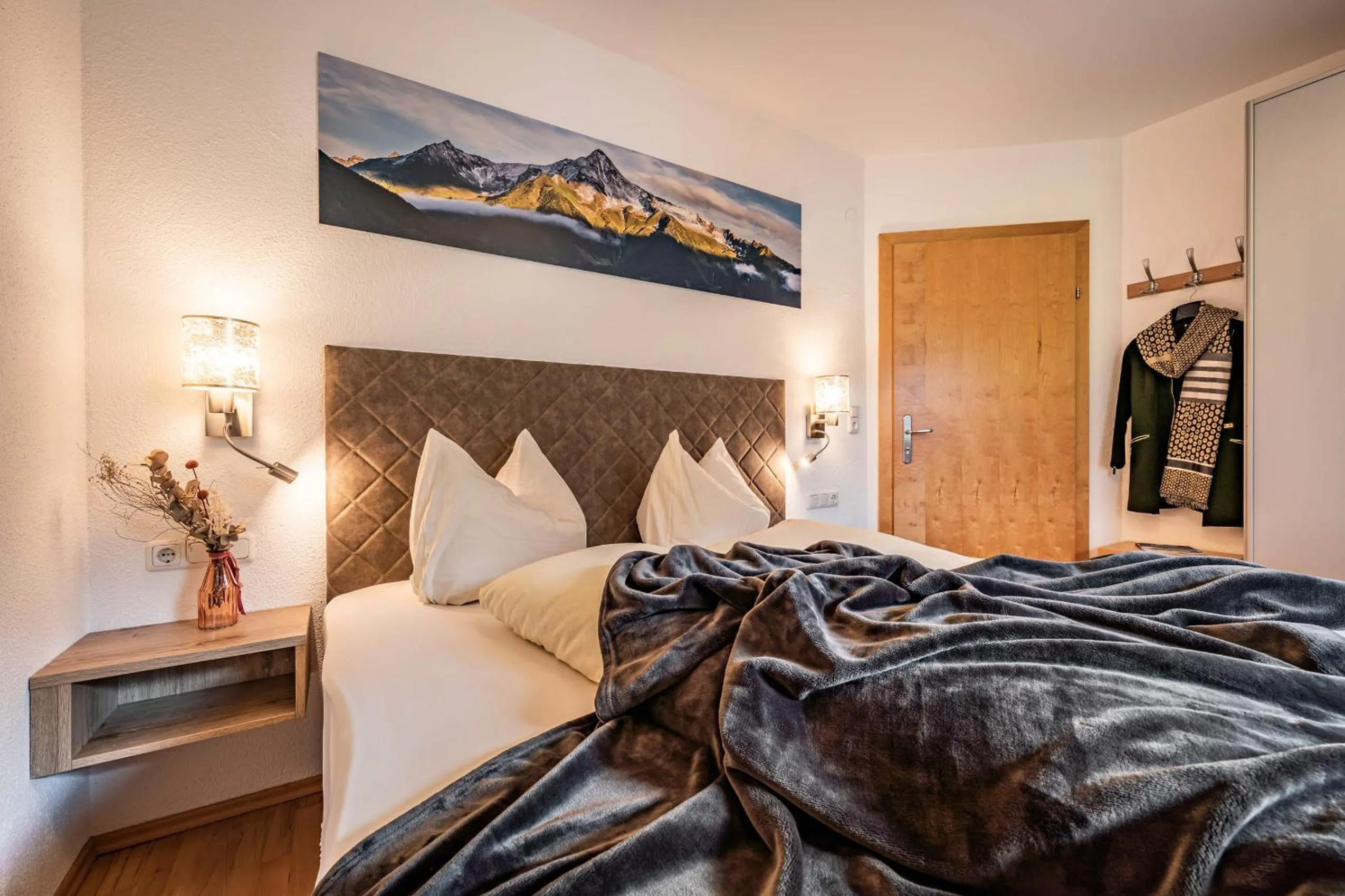 Bed in Gästehaus Wiesengrund & Apart Sporer