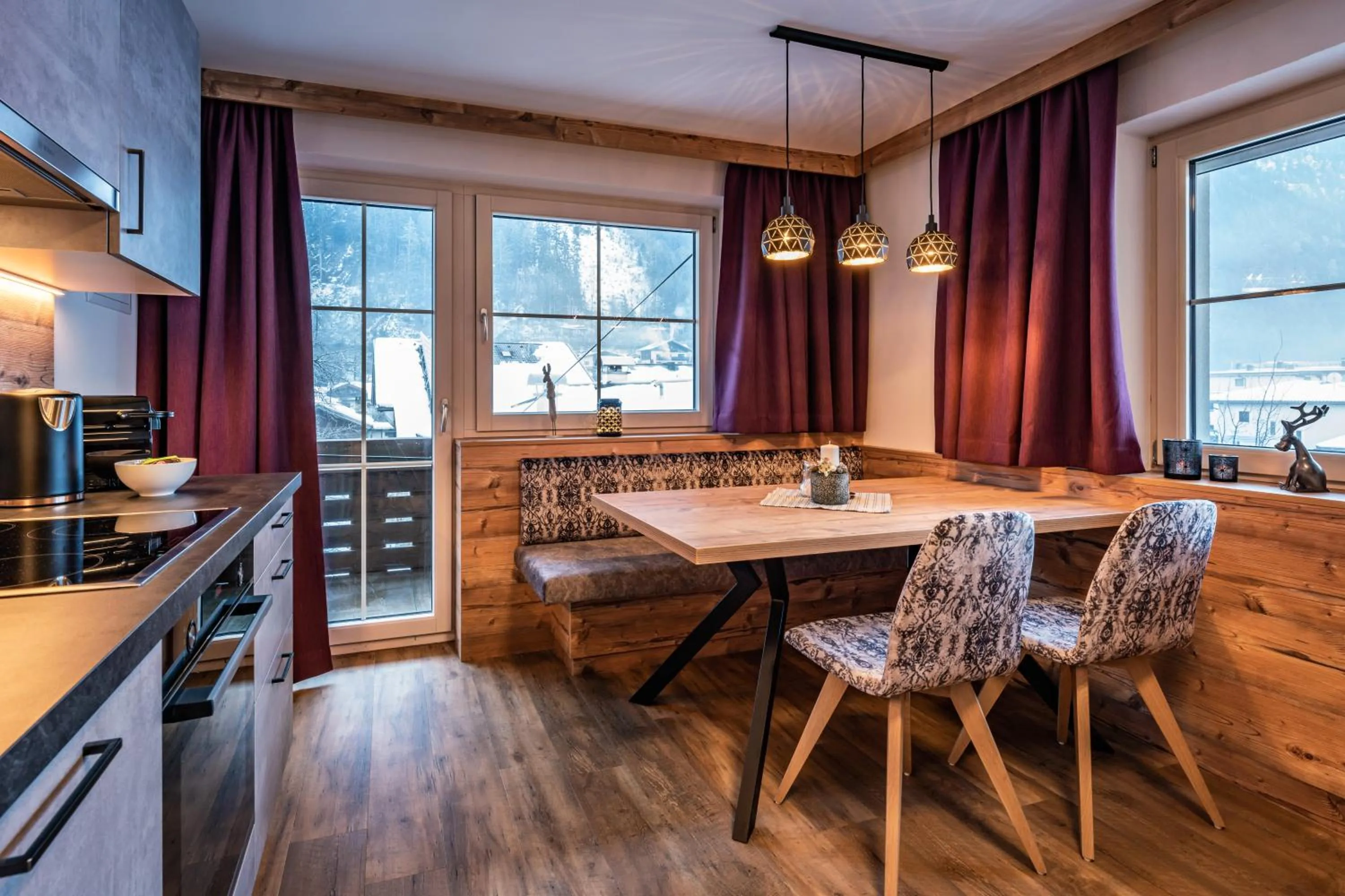 Seating area in Gästehaus Wiesengrund & Apart Sporer