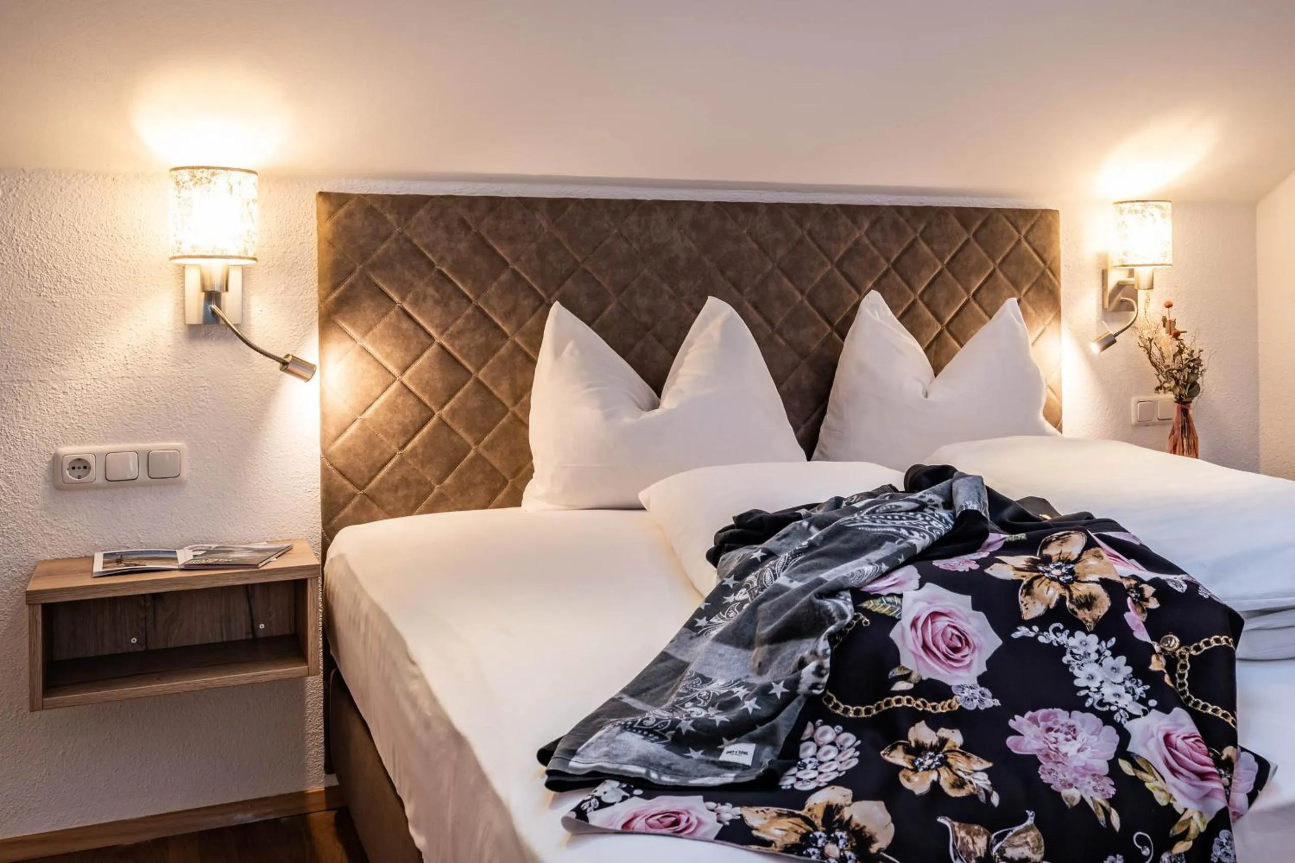 Bed in Gästehaus Wiesengrund & Apart Sporer