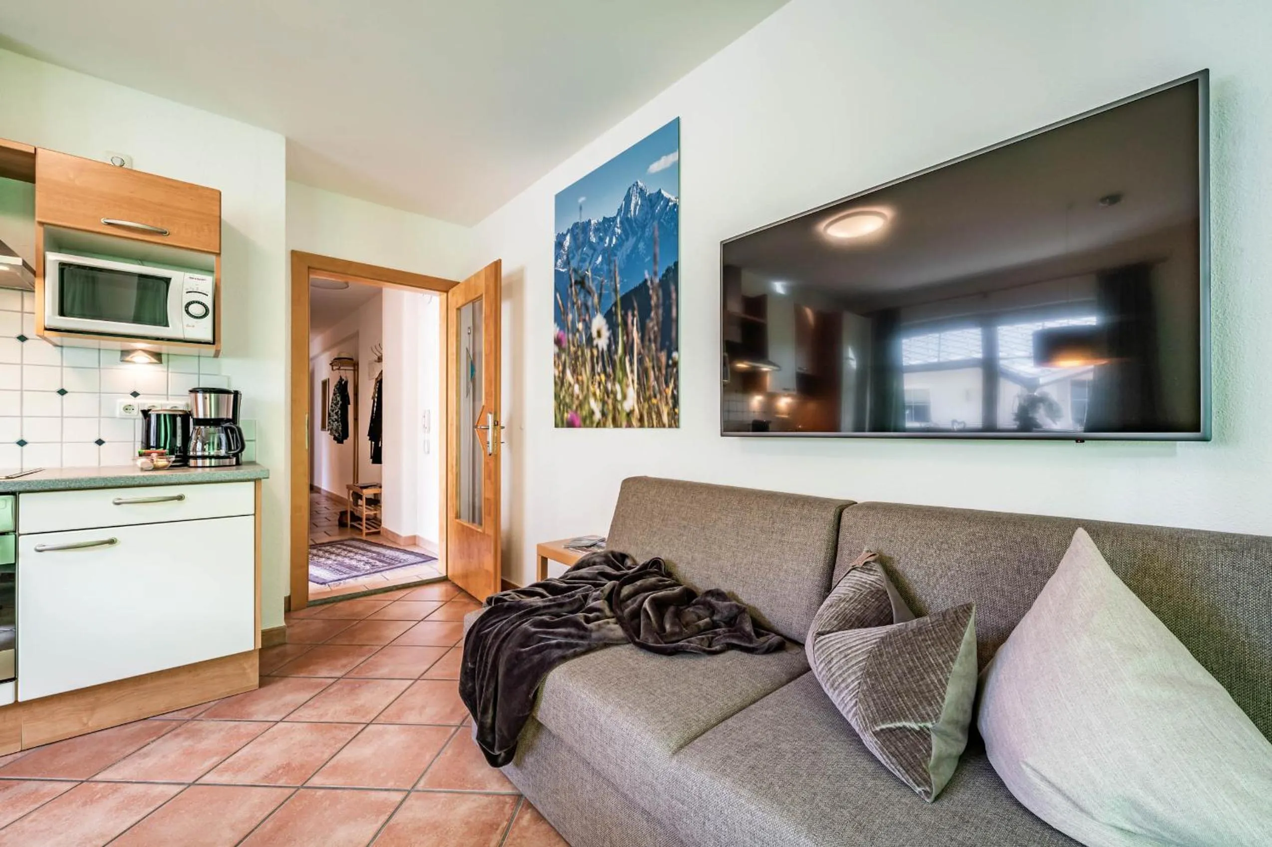 TV and multimedia in Gästehaus Wiesengrund & Apart Sporer