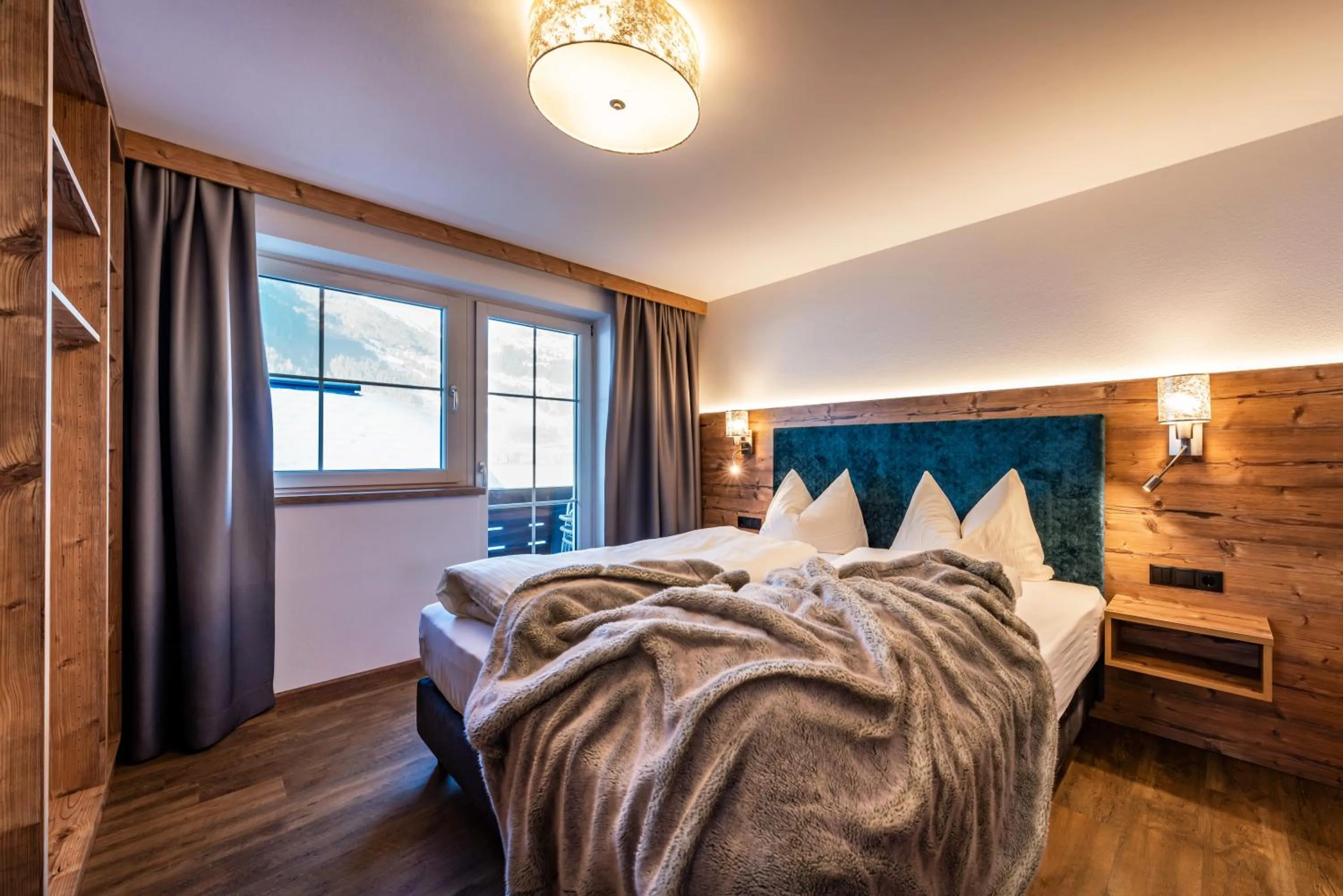 Bed in Gästehaus Wiesengrund & Apart Sporer