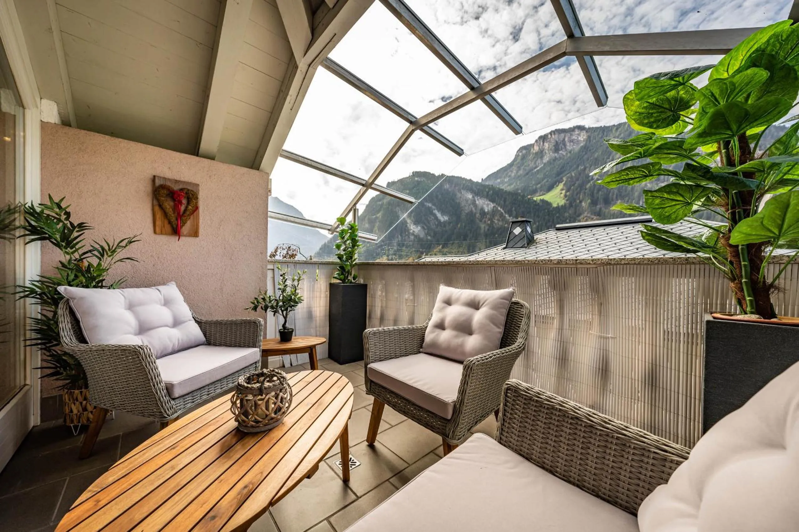 Natural landscape in Gästehaus Wiesengrund & Apart Sporer