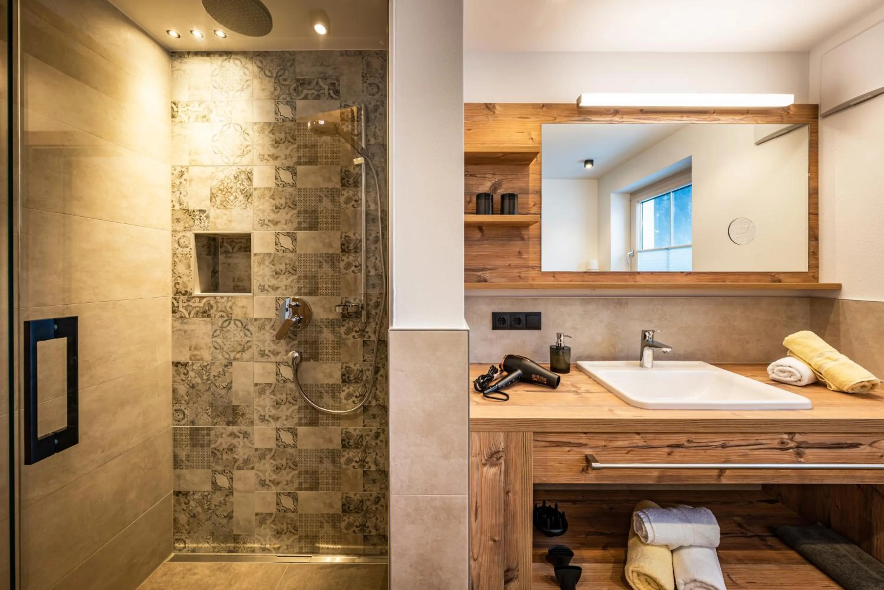 Bathroom in Gästehaus Wiesengrund & Apart Sporer