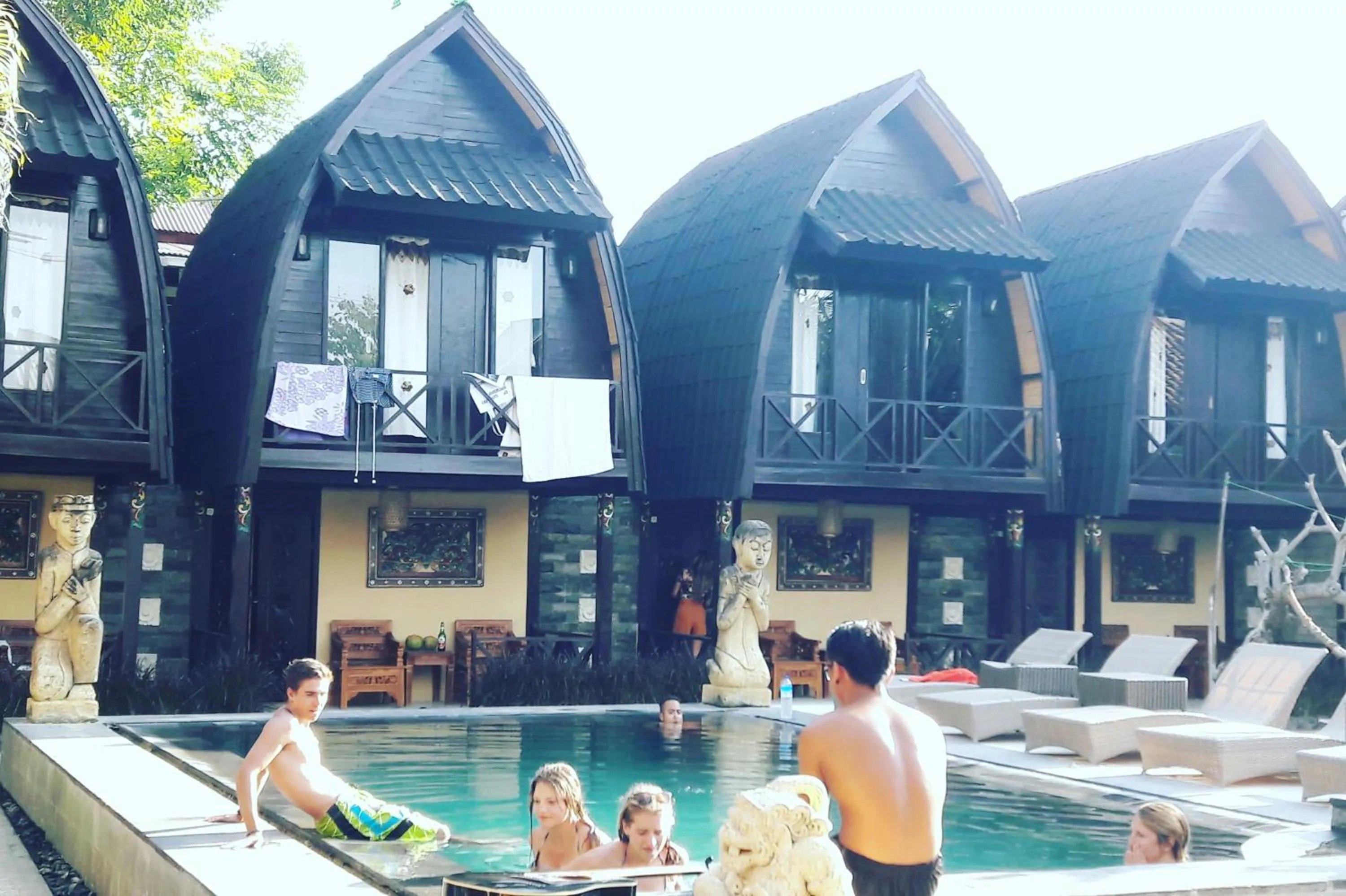 Day in Bale Sasak Bungalow