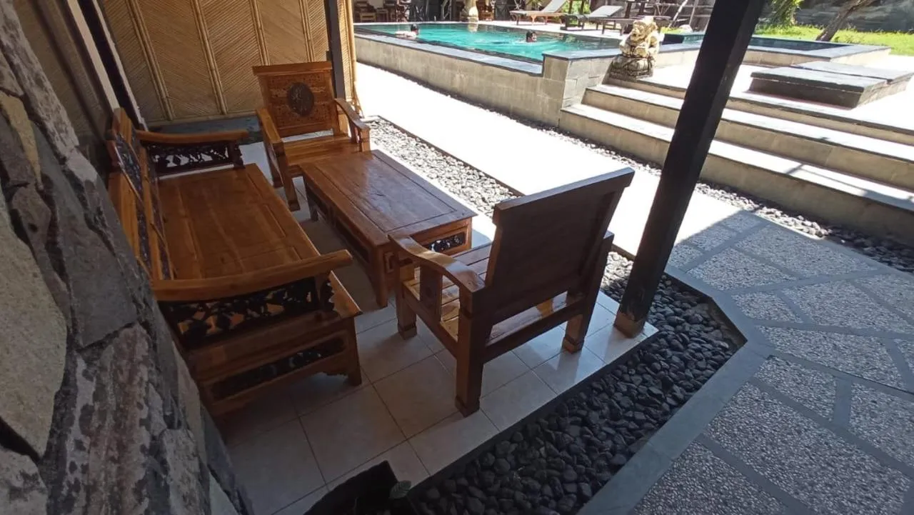 Balcony/Terrace in Bale Sasak Bungalow
