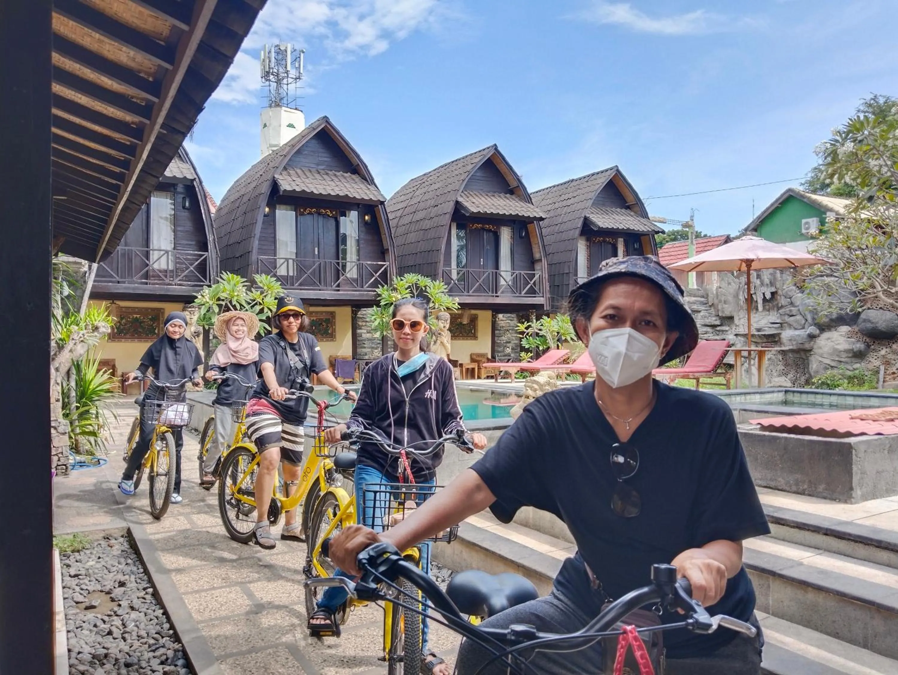 Cycling in Bale Sasak Bungalow