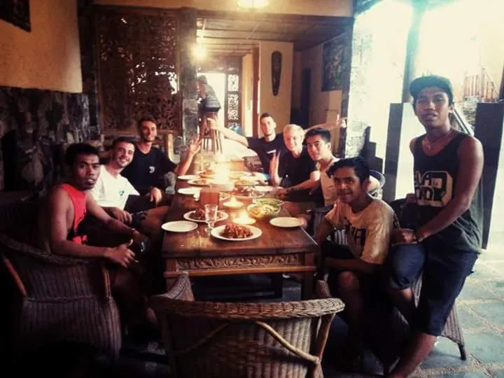 Staff in Bale Sasak Bungalow