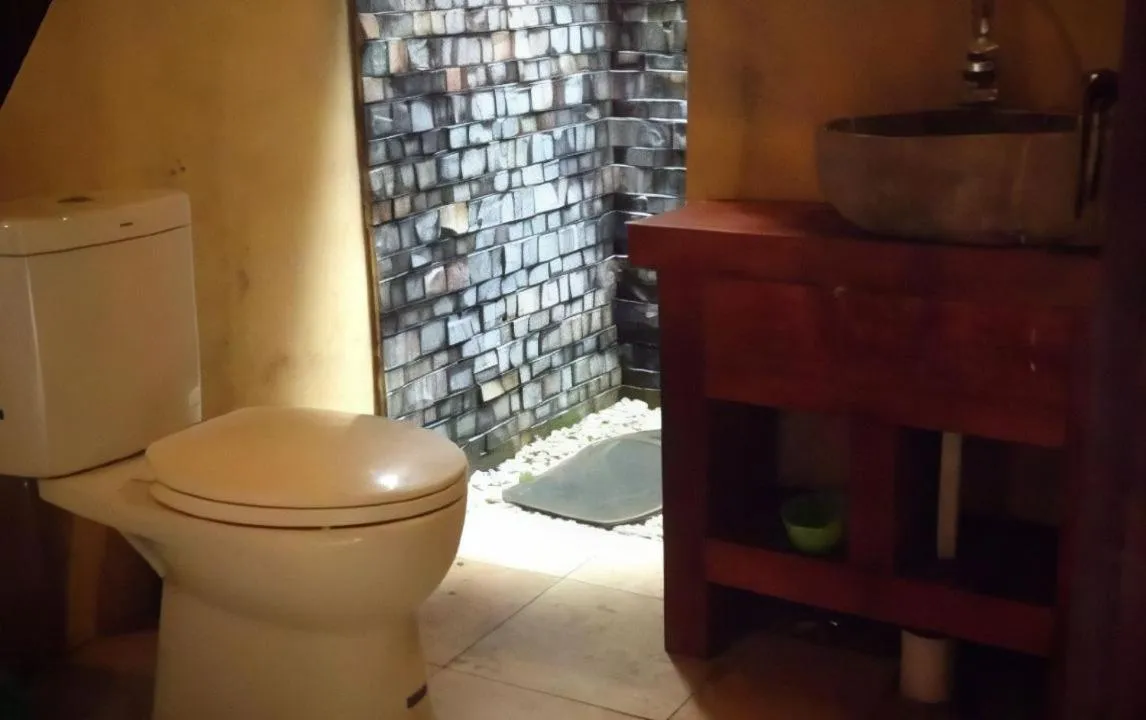 Bathroom in Bale Sasak Bungalow