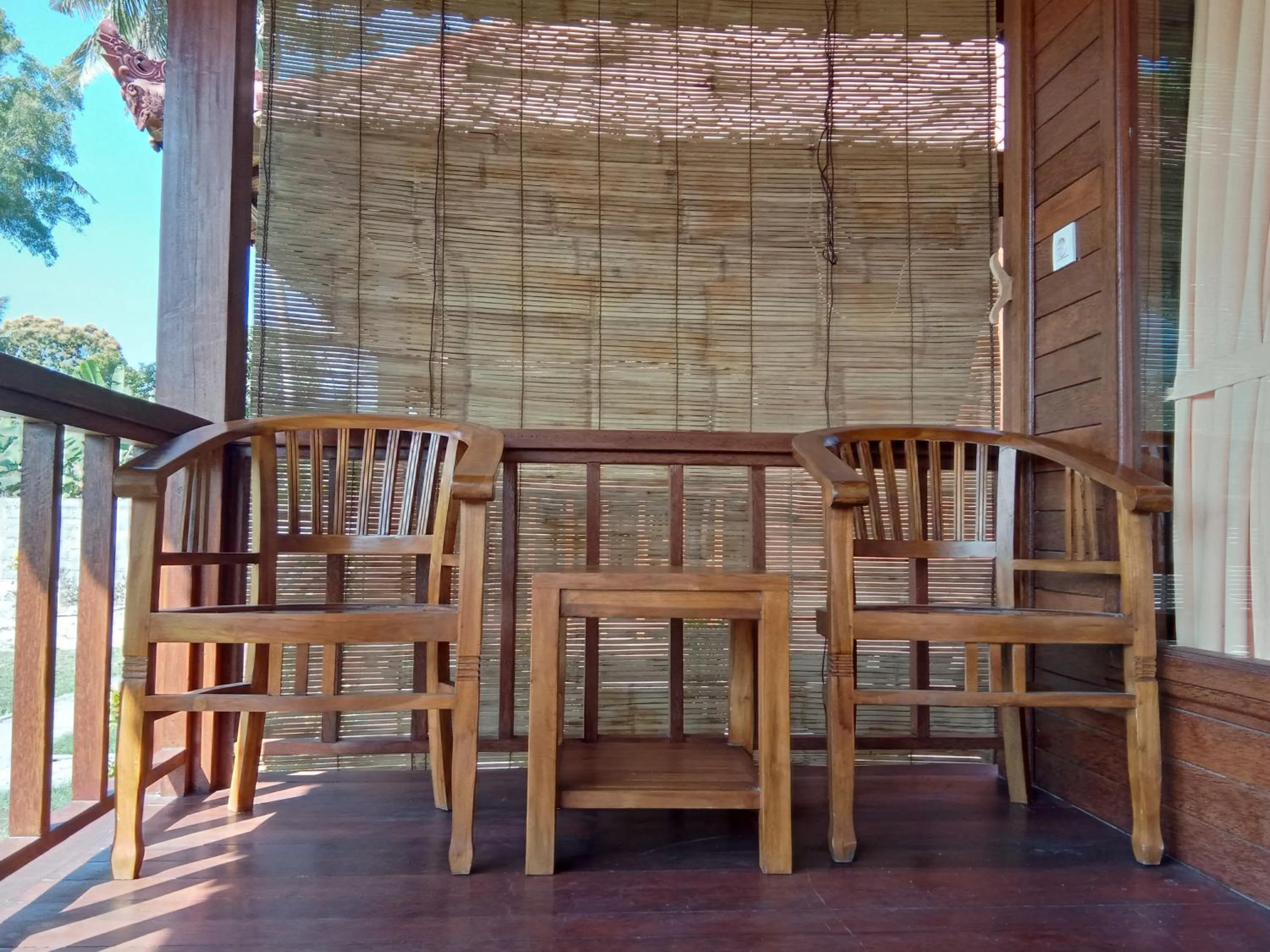 Balcony/Terrace in Svaha Nusa Guest House