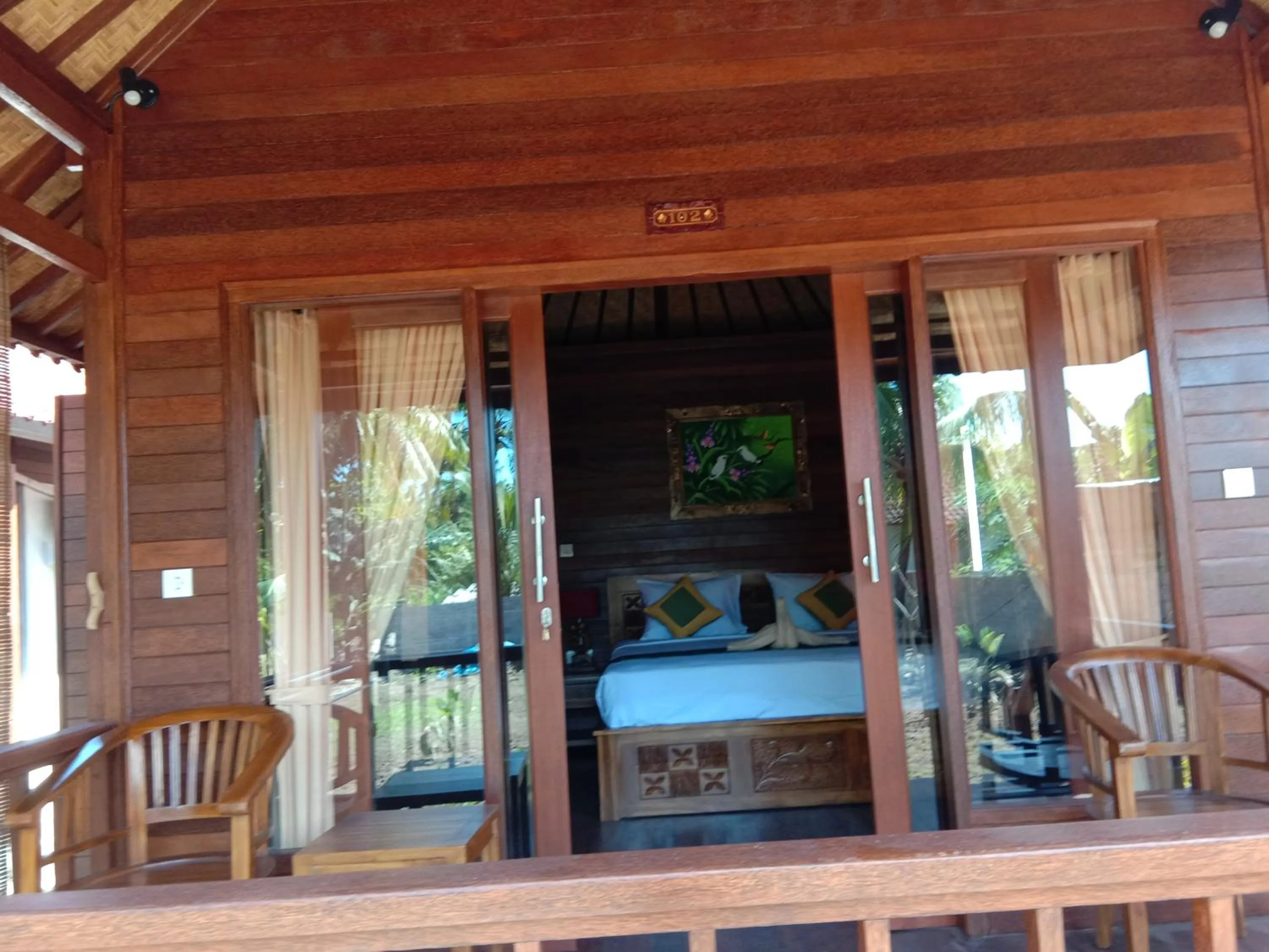 Seating area in Svaha Nusa Guest House
