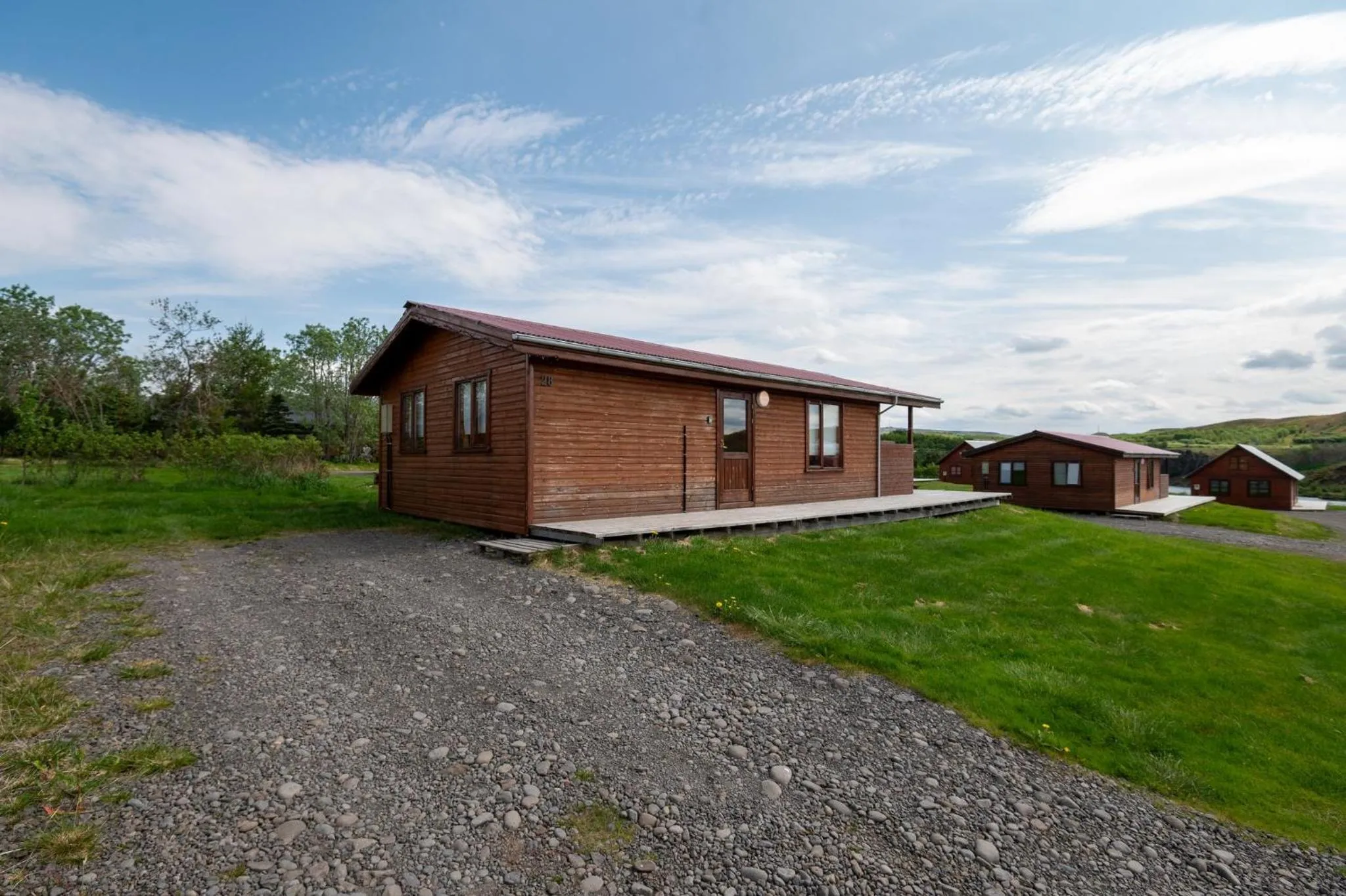 Property building in Gladheimar Cottages