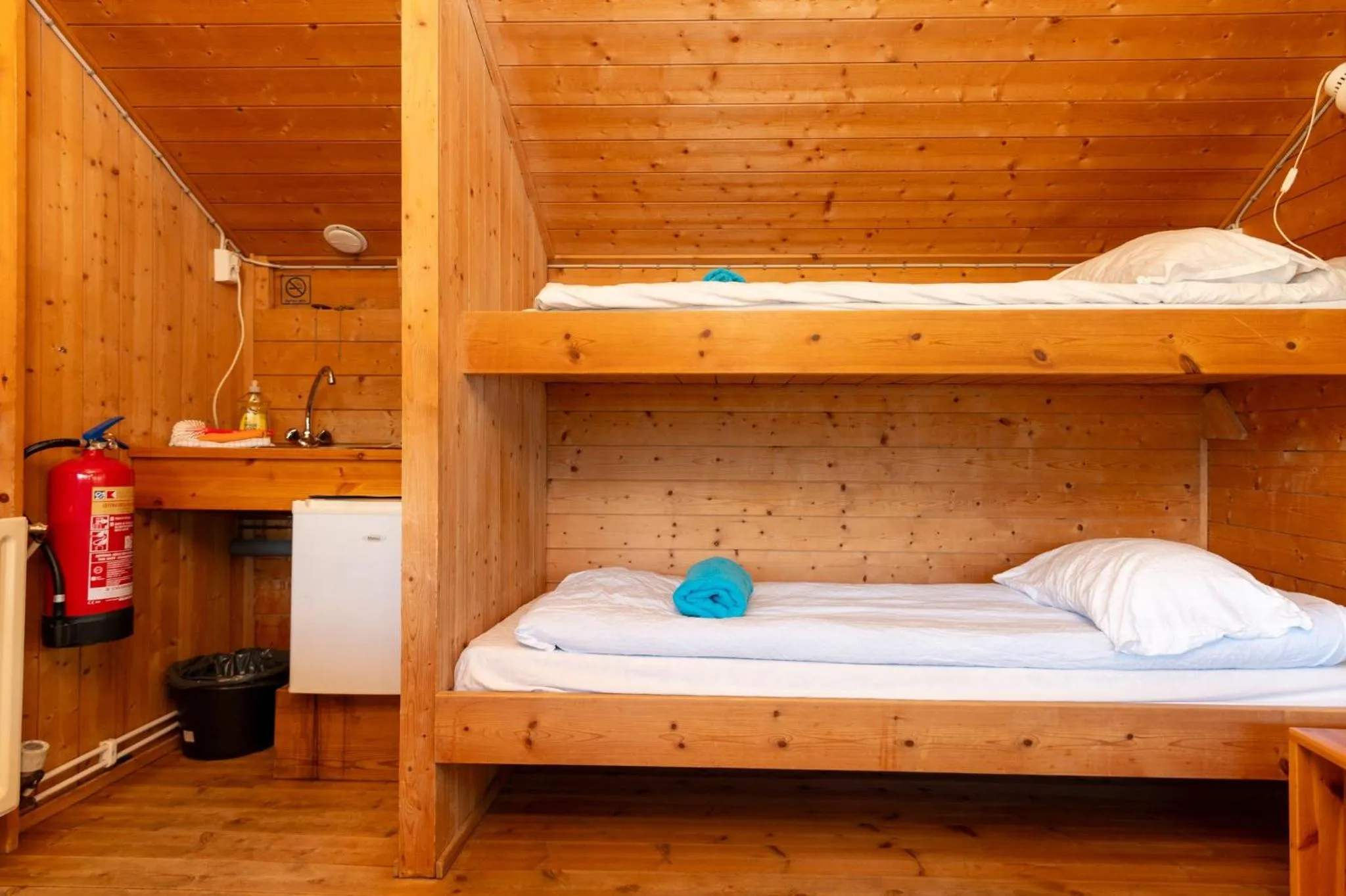 Photo of the whole room, Bed in Gladheimar Cottages