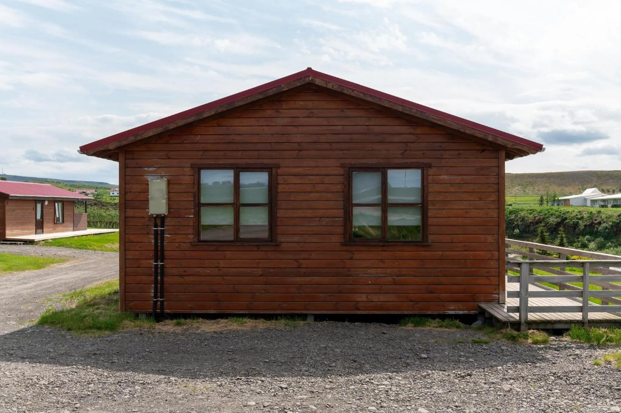Property building in Gladheimar Cottages