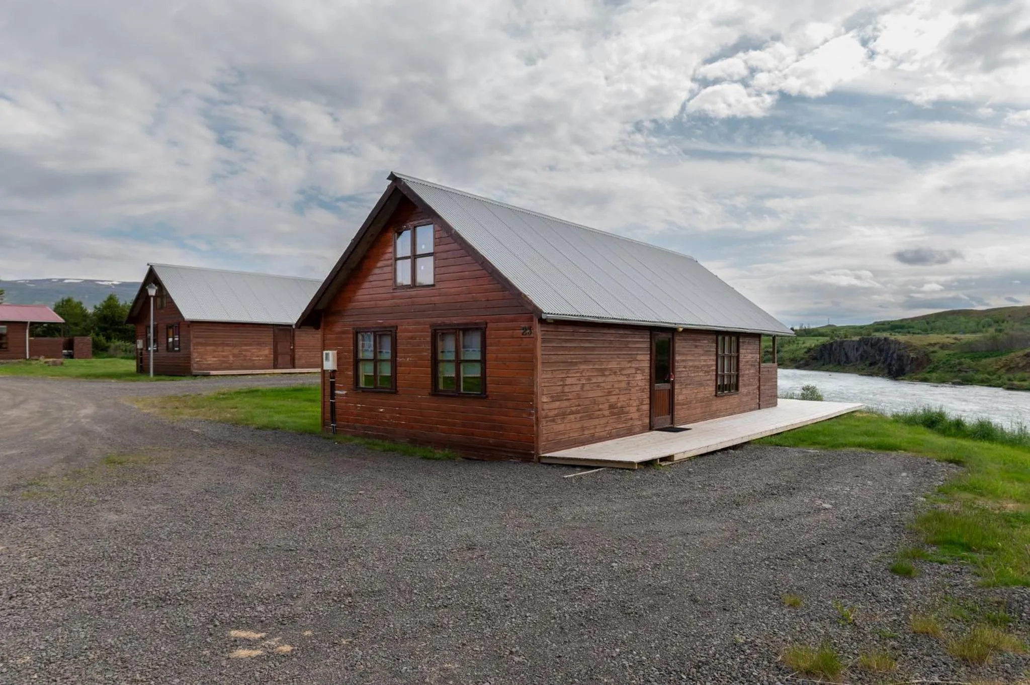 Property building in Gladheimar Cottages
