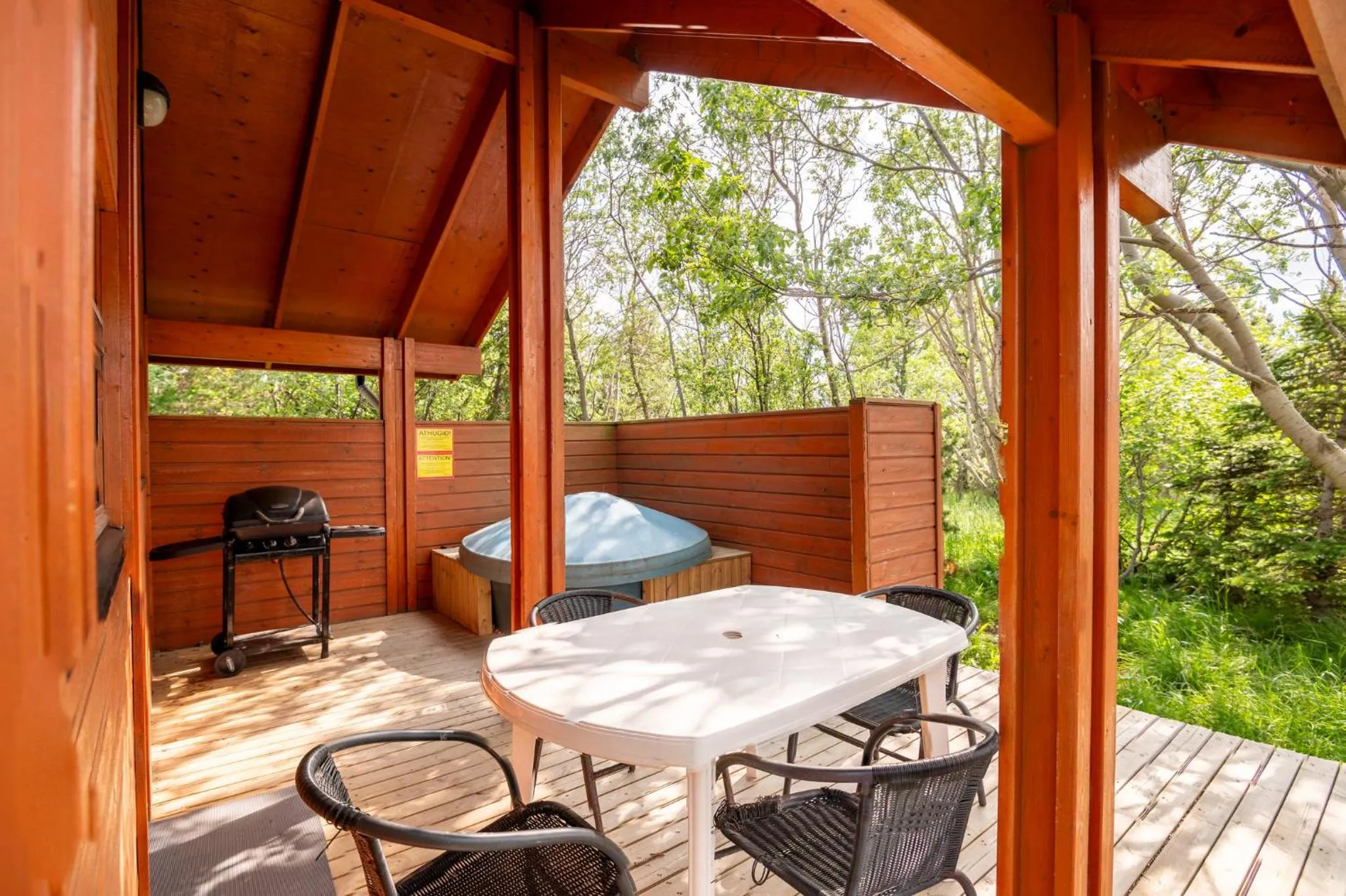 Property building in Gladheimar Cottages