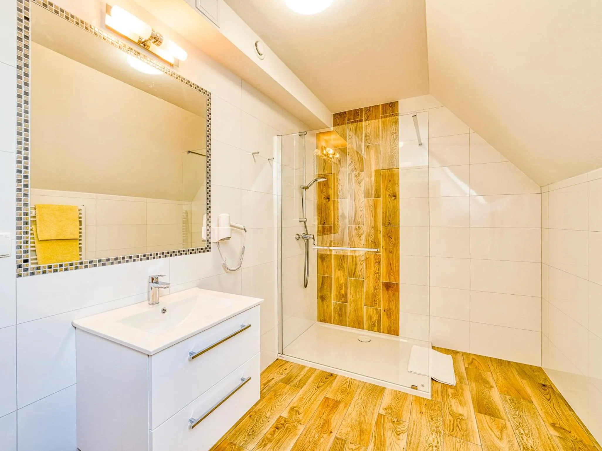 Shower in Żelazne Wrota