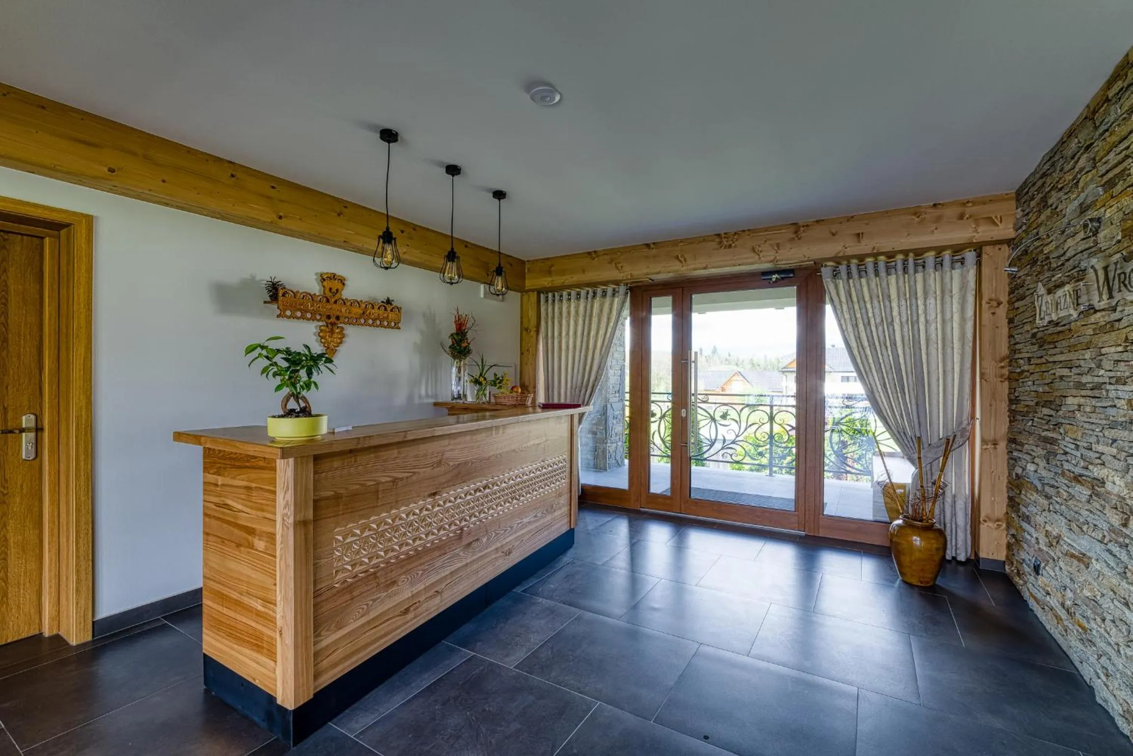 Lobby or reception in Żelazne Wrota