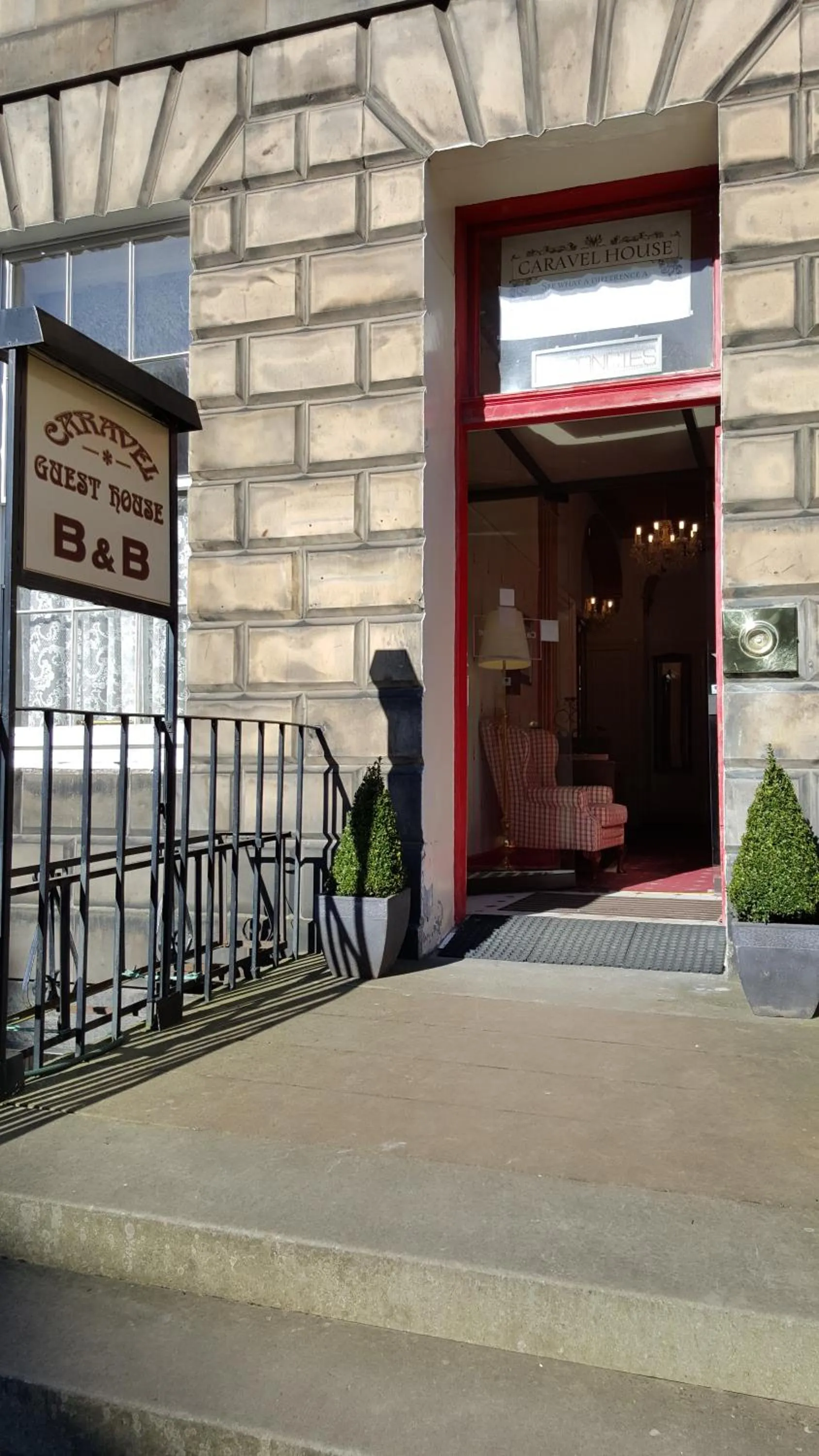 Facade/entrance in Atlas Guest House