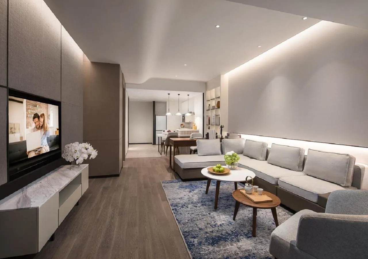 Living room in Somerset IOC Hangzhou