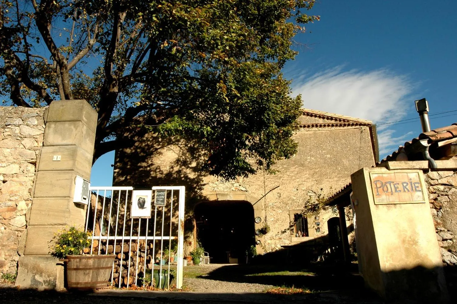 Garden in Chambre d'Hôtes la Poterie