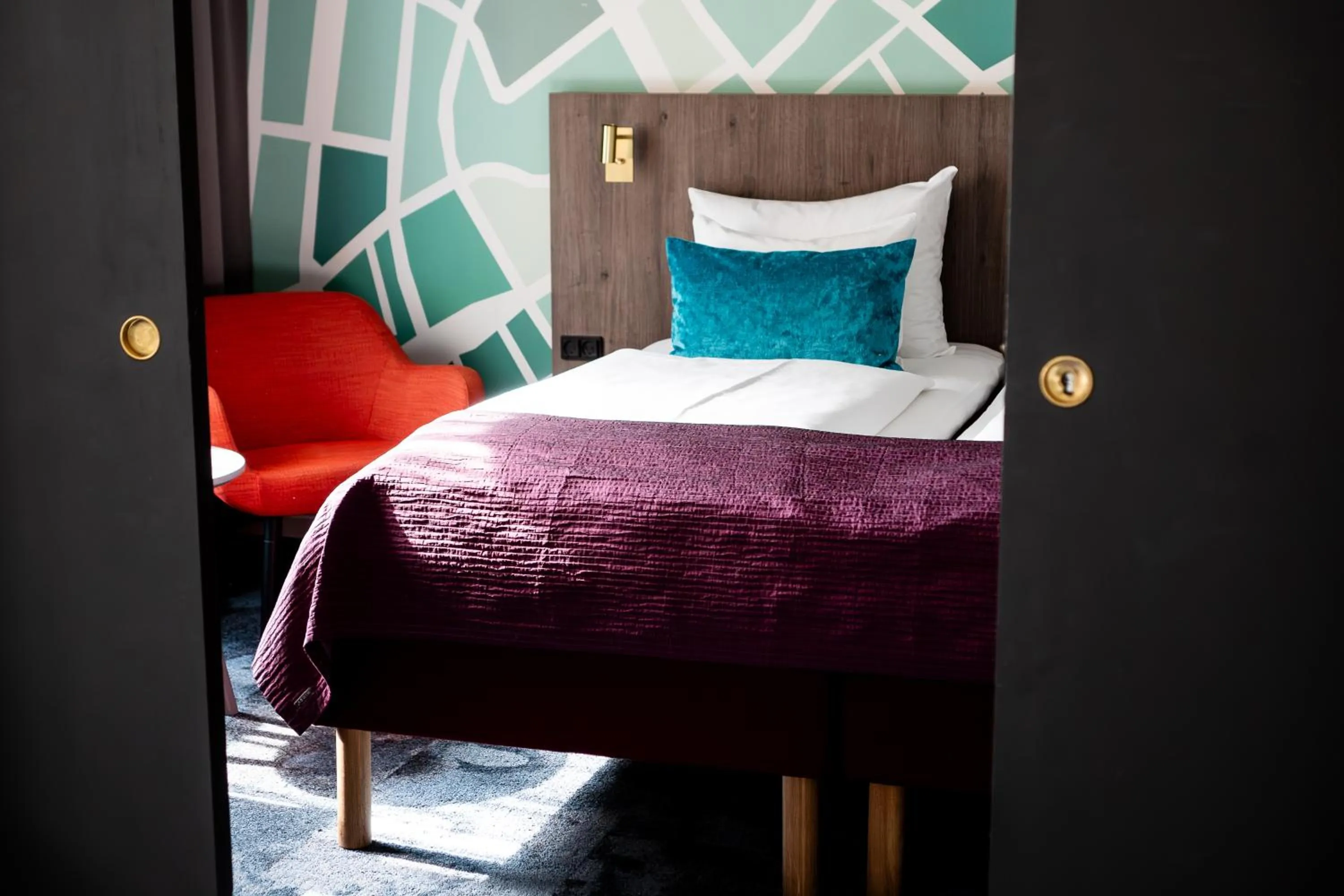 Bed in ProfilHotels Richmond