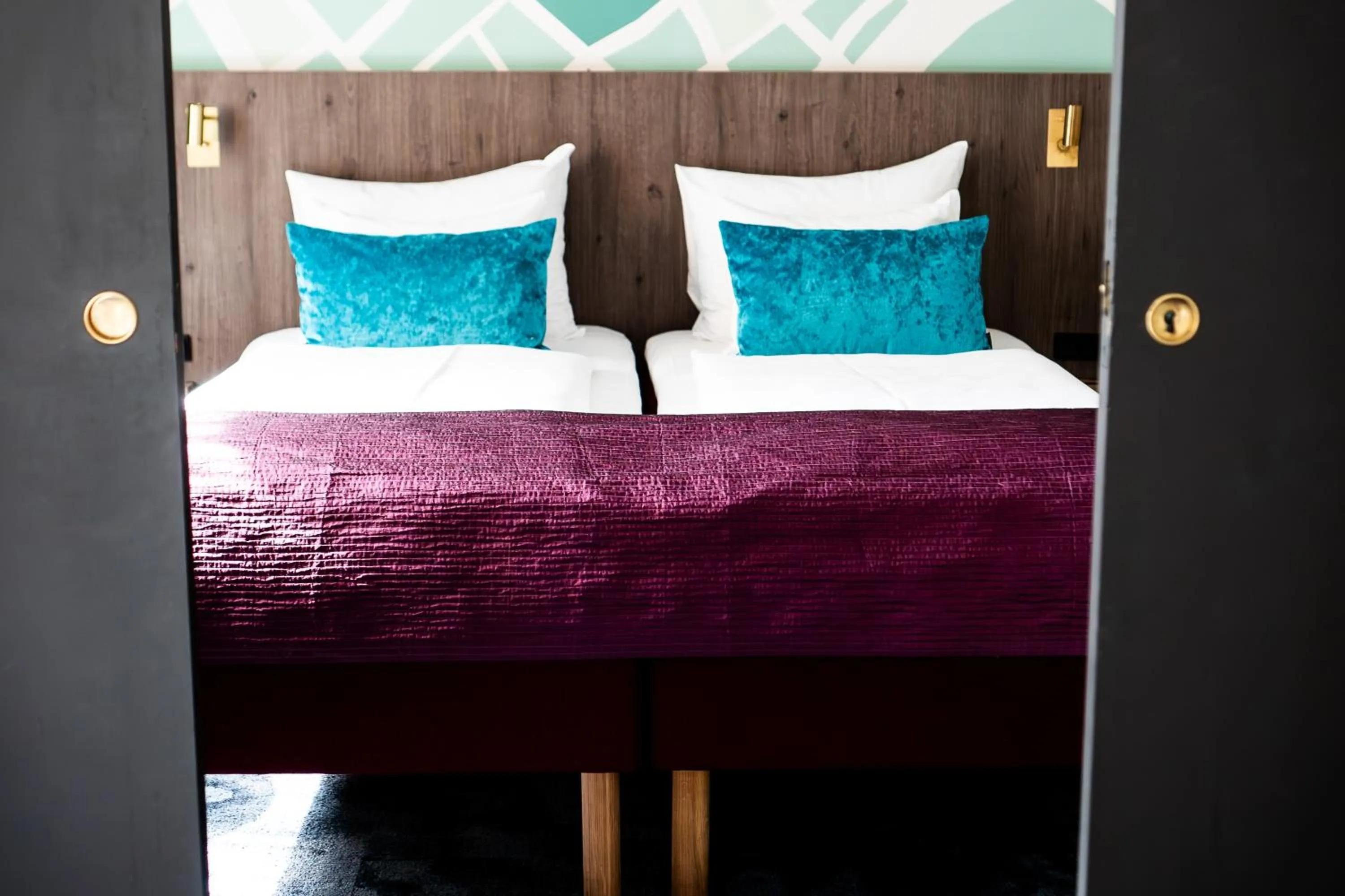 Bed in ProfilHotels Richmond