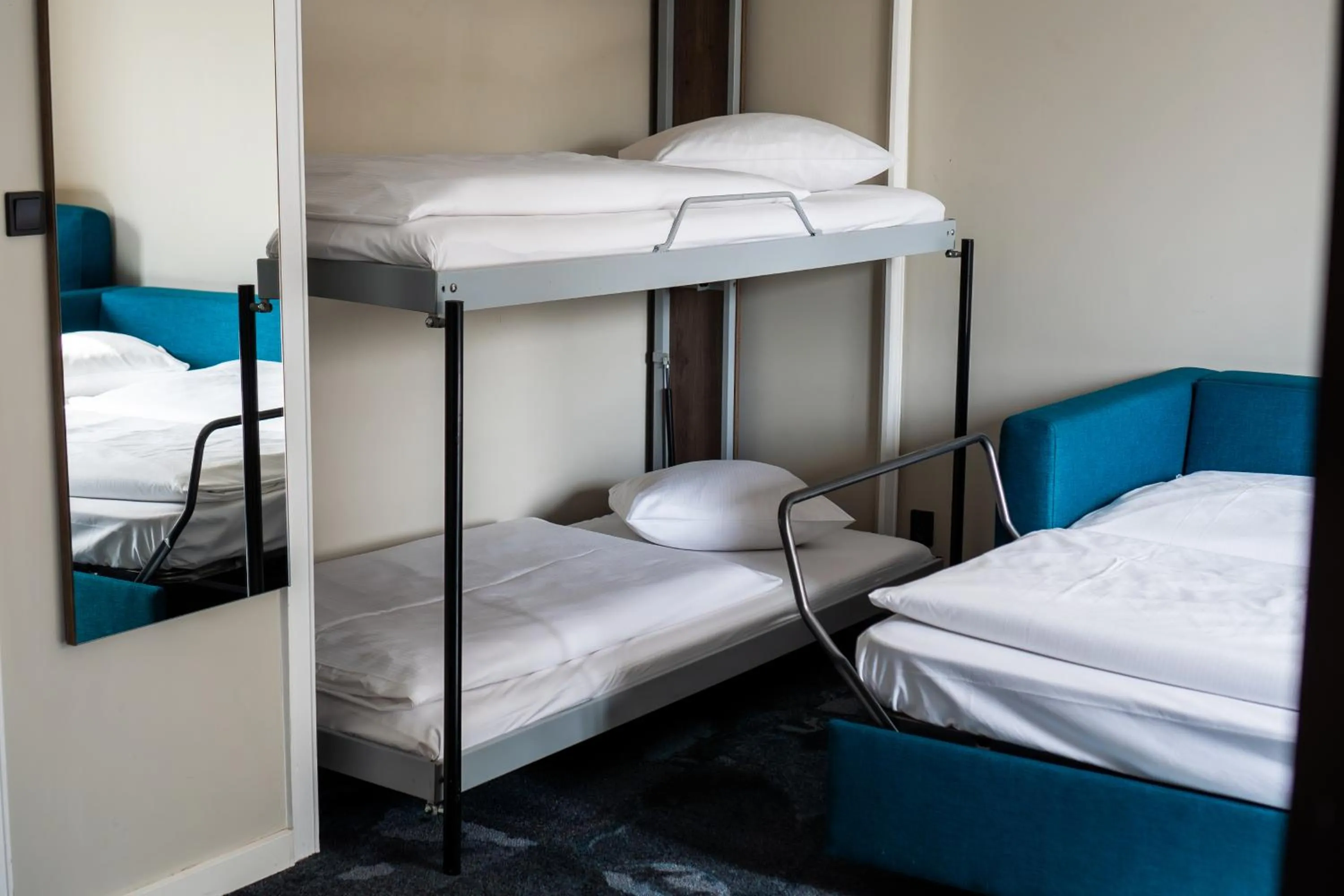 Bed in ProfilHotels Richmond