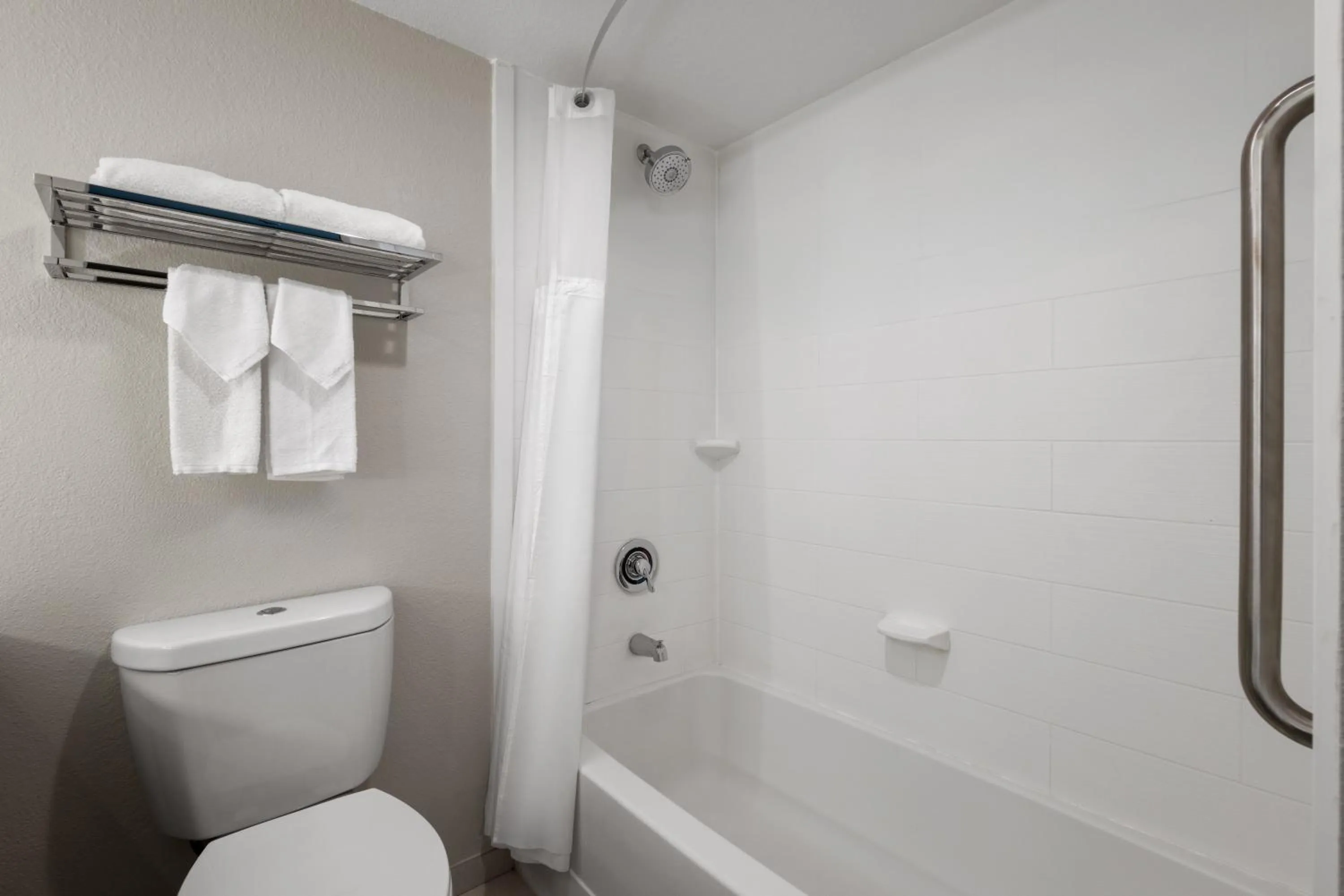 Shower in Holiday Inn & Suites Columbia NE - Ft Jackson Area by IHG