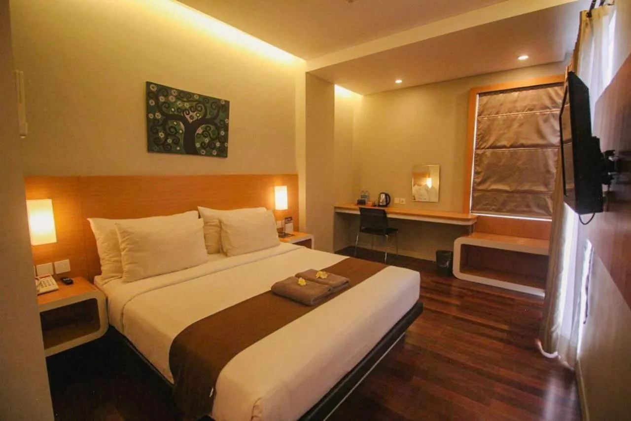 Bed in Kuta Majesty Hotel