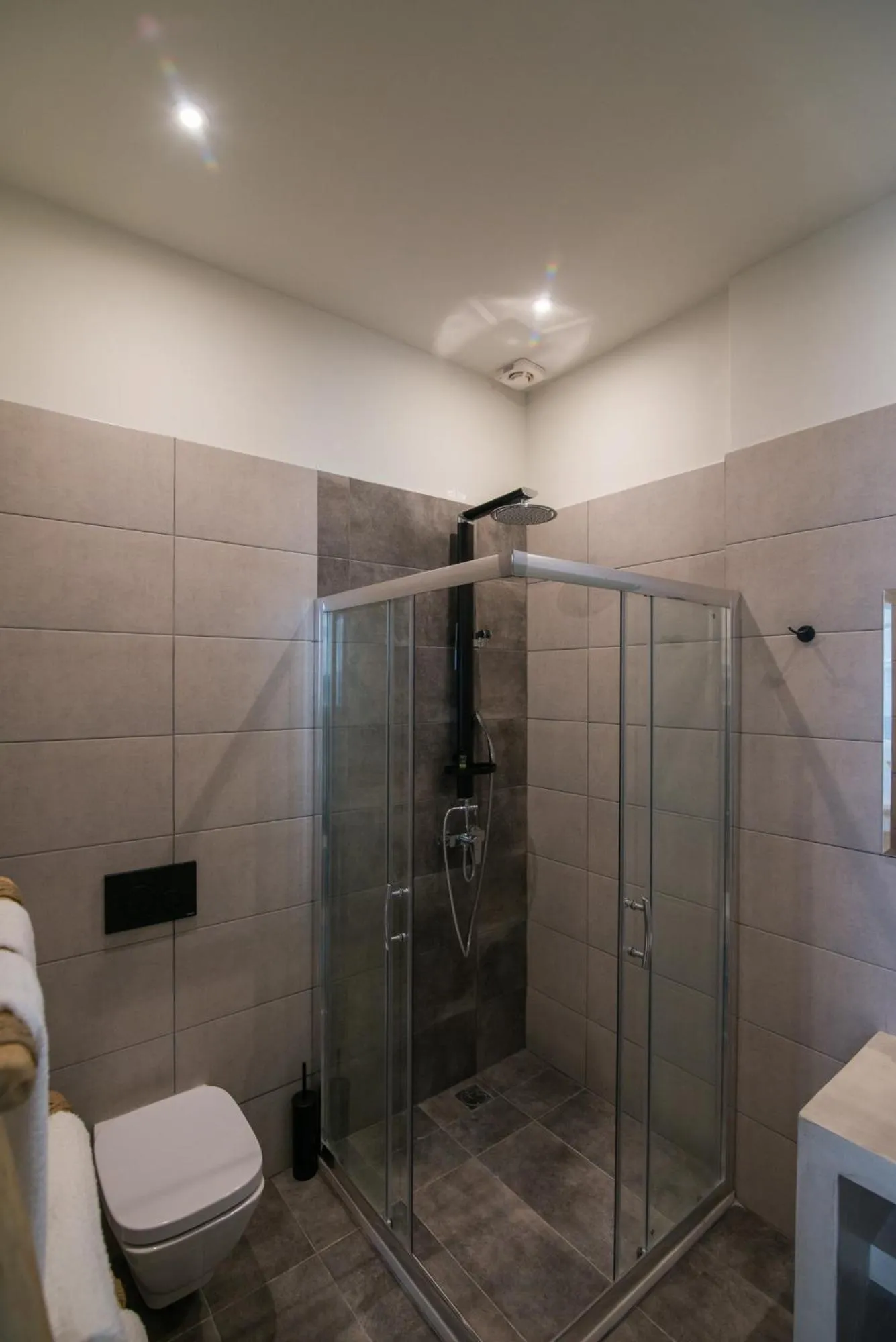 Shower in Ederlezi Boutique Hotel
