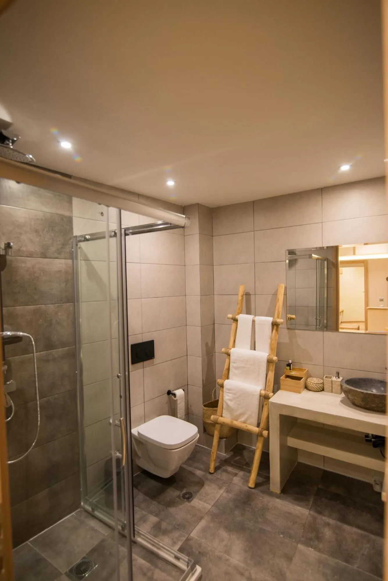 Shower in Ederlezi Boutique Hotel