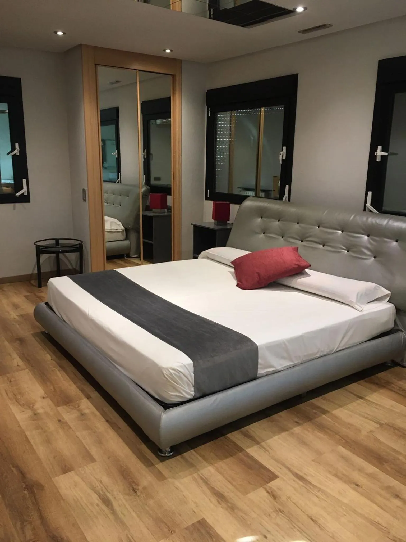 Bed in Hotel Fabrik