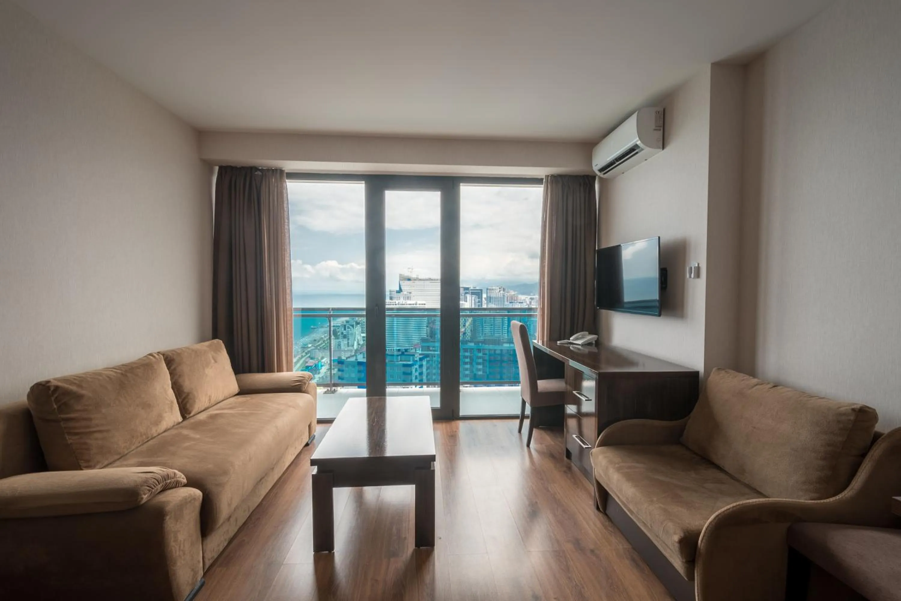 Living room in Orbi Beach Tower Hotel Official