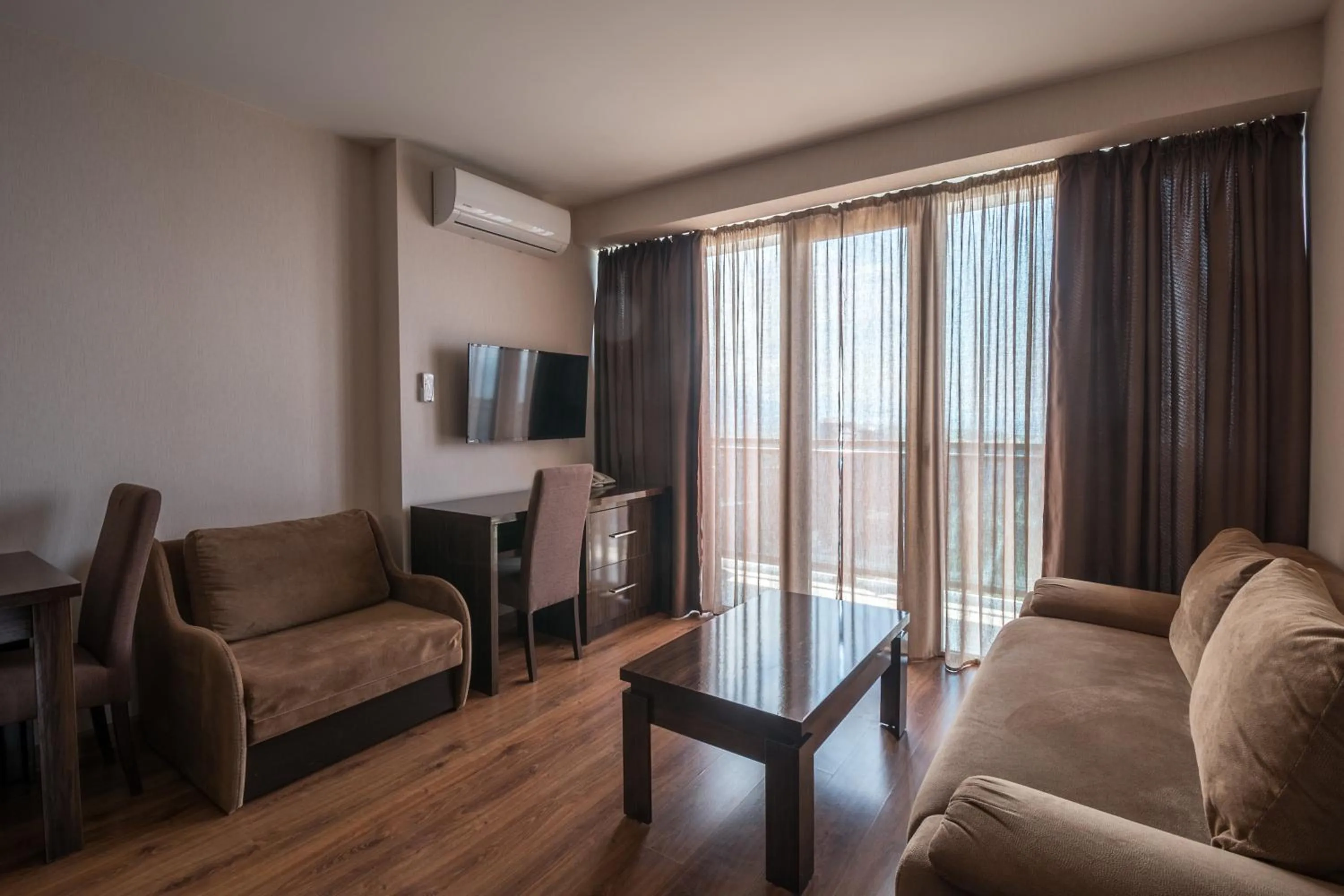 Living room in Orbi Beach Tower Hotel Official