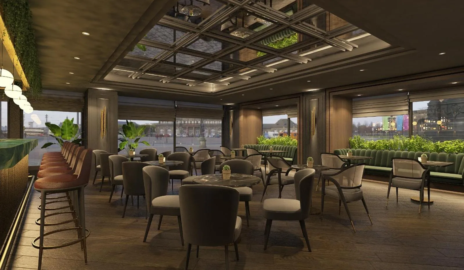 Restaurant/places to eat in Arts Hotel Taksim