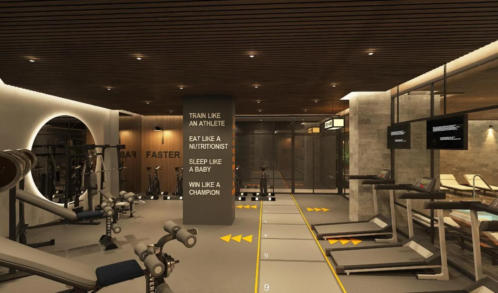 Fitness centre/facilities in Arts Hotel Taksim
