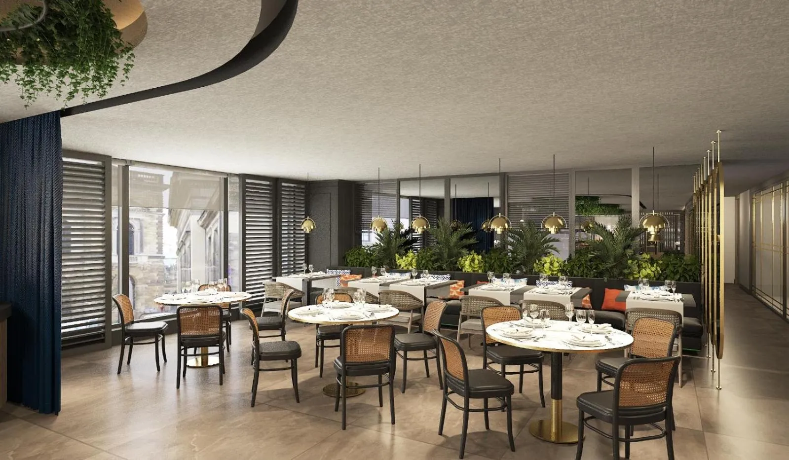 Restaurant/places to eat in Arts Hotel Taksim