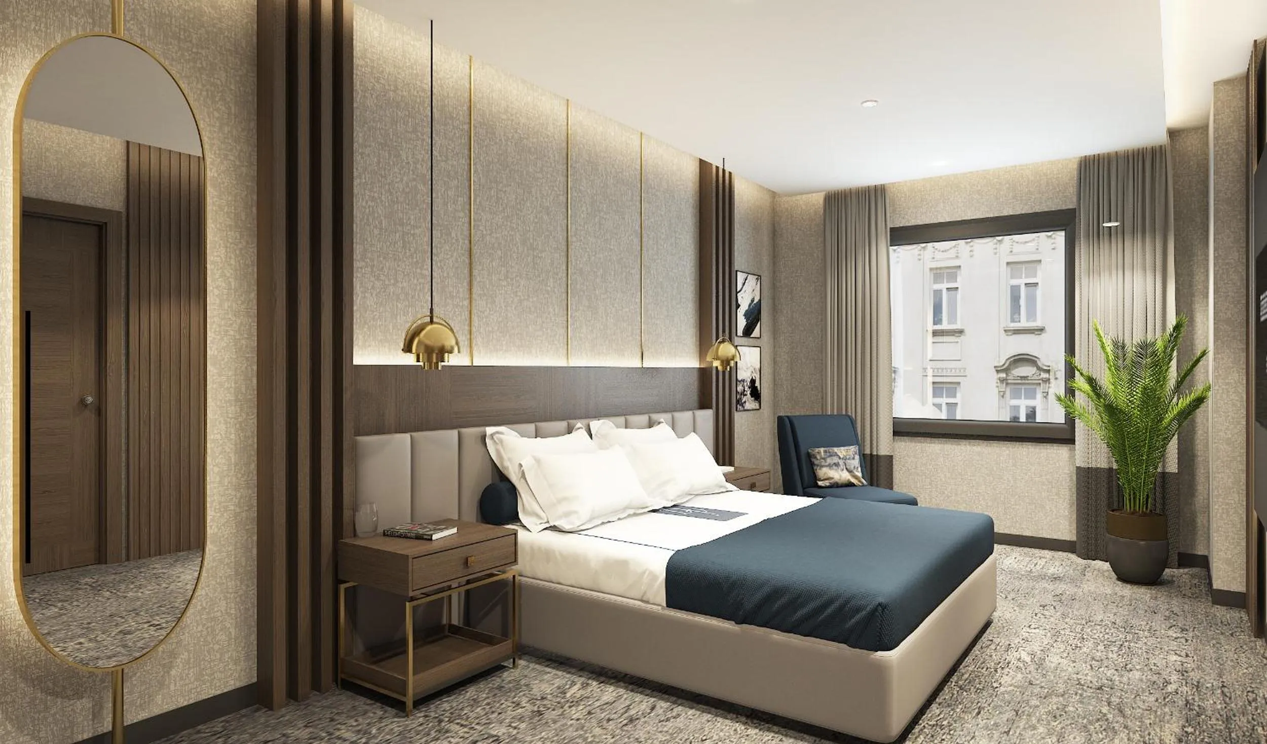 Photo of the whole room, Bed in Arts Hotel Taksim