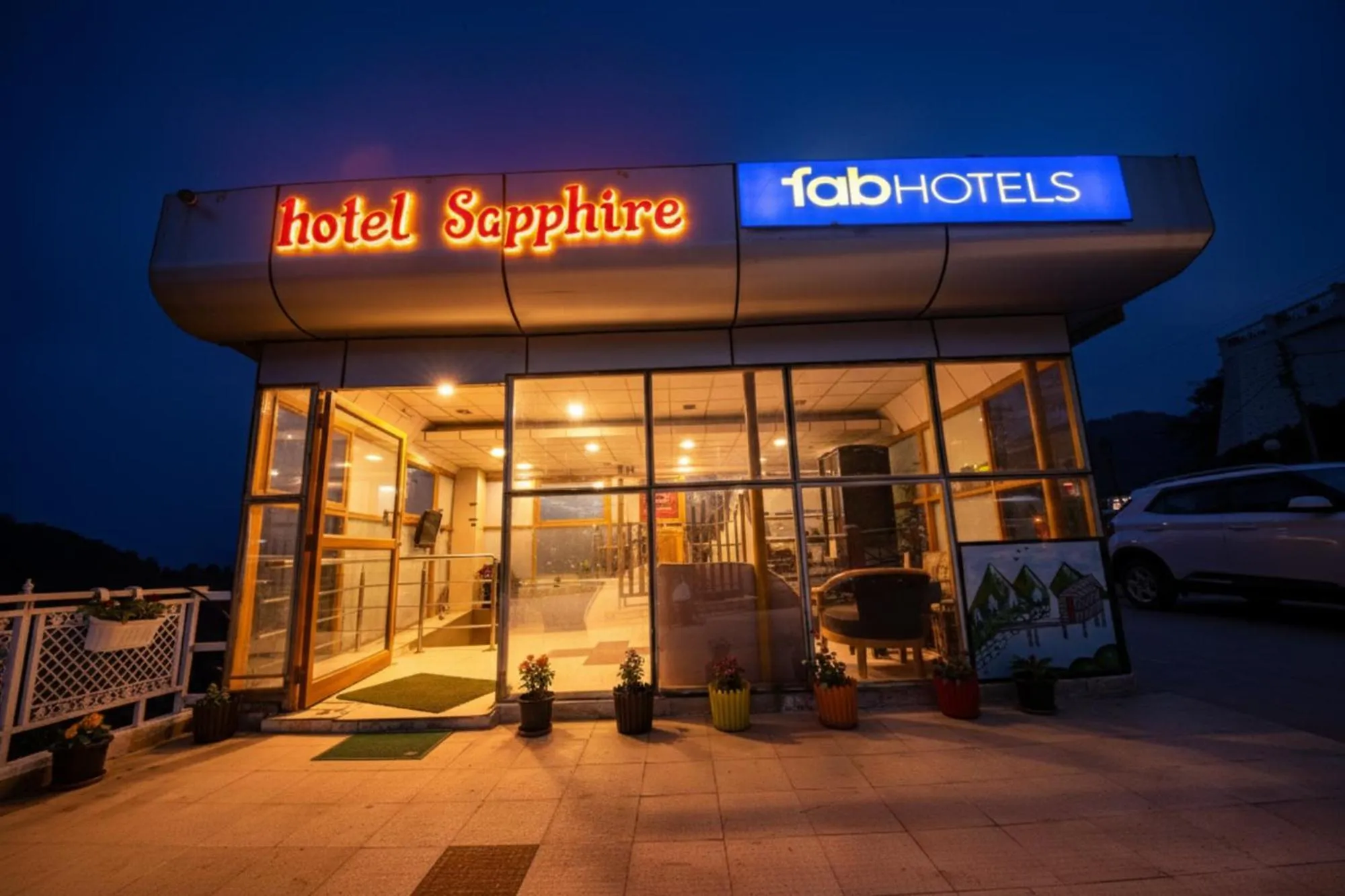 Property building in FabHotel Sapphire